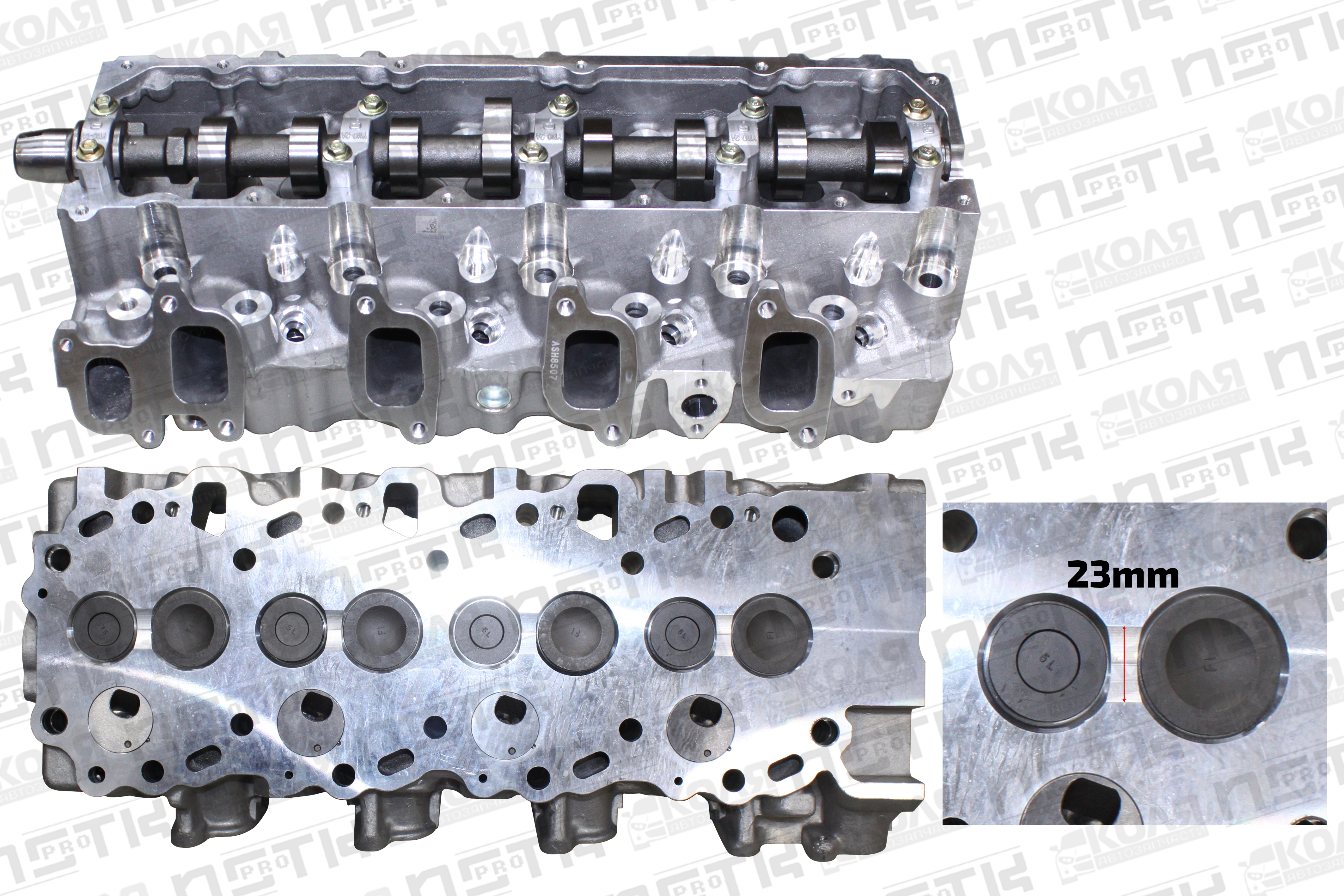 908782 Головка блока цилиндров ГБЦ в сборе (клапаны 104.3mm) Toyota 1KZTE (NSTK)