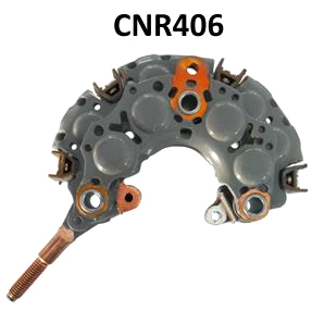 Диодный мост генератора 12V диоды 8*50A Toyota 1NZ 1KR 1ZZ 3ZZ 4ZZ CSNR406 (BORUIDA)