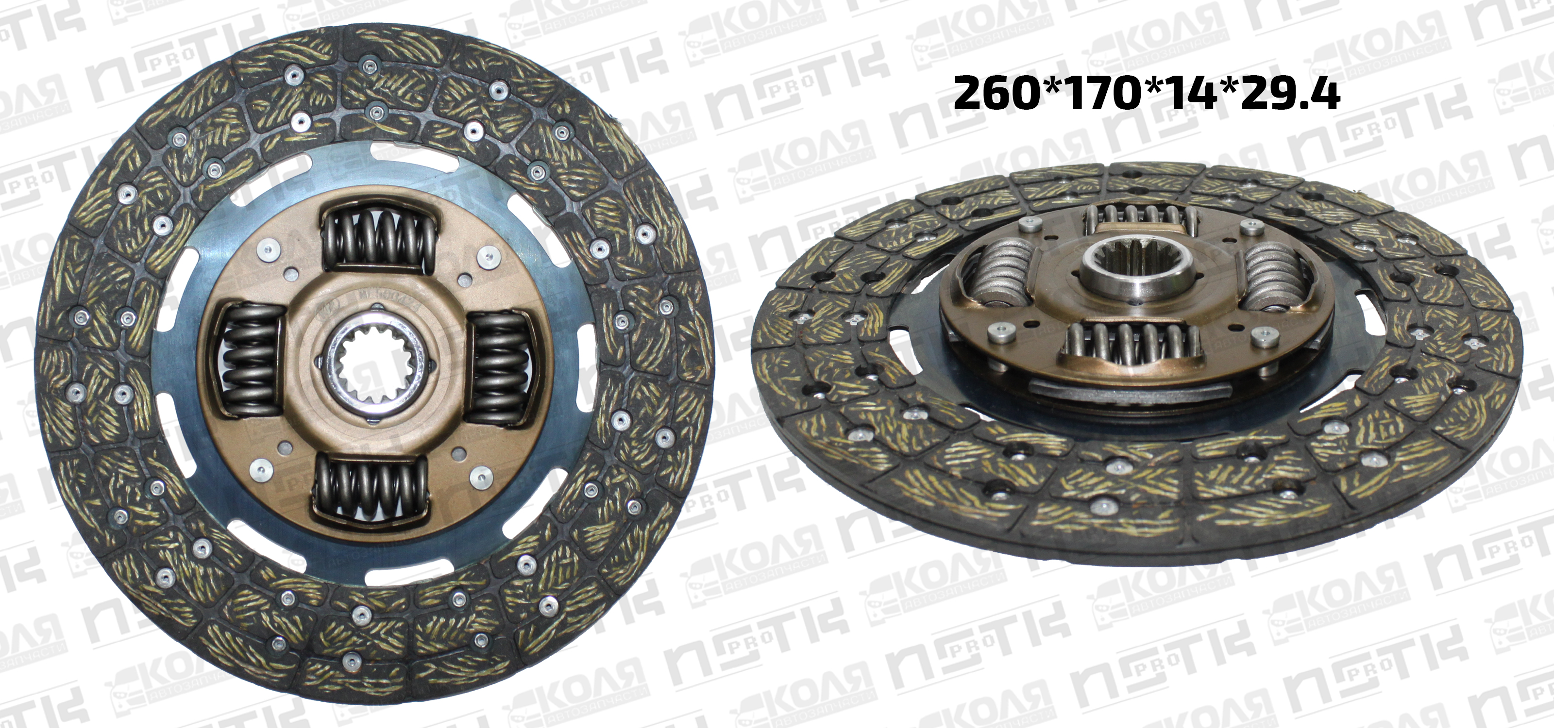 Диск сцепления 260*170*14*29.4 Mitsubishi 4D31 4G64 (KM)