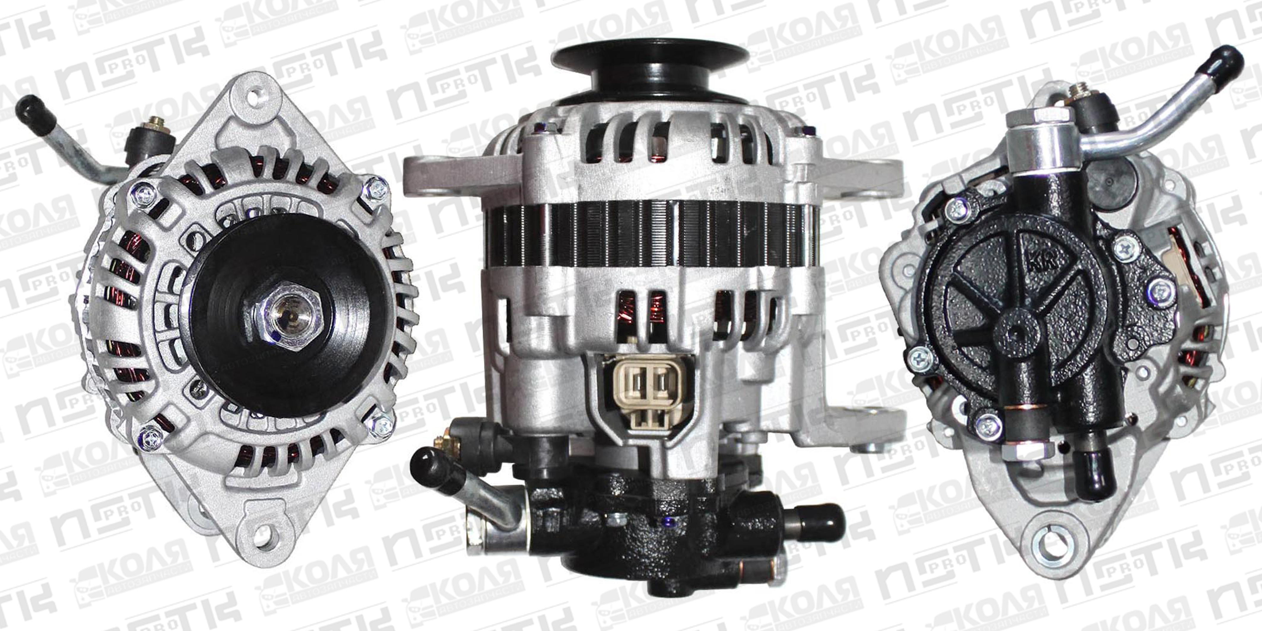 Генератор Mazda Bongo Brawny R2 RF HA XA 14V 65A 1 ремень 2 контакта с вакуумной помпой (B53)