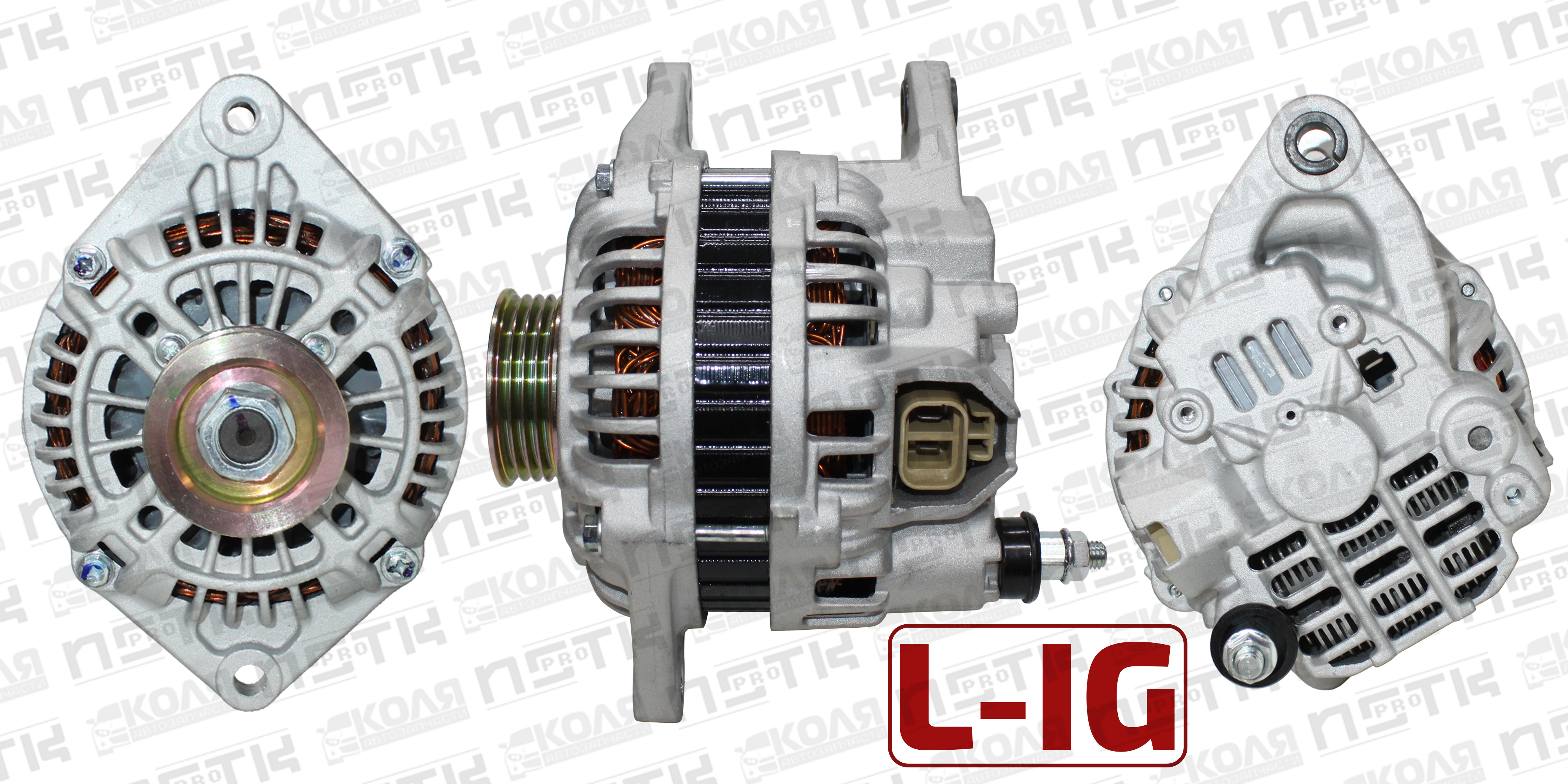 Генератор Mazda Demio DW3W DW5W Mazda B3 B5 BP Z5 12V 80A 4PK 2 контакта L.IG (E648)