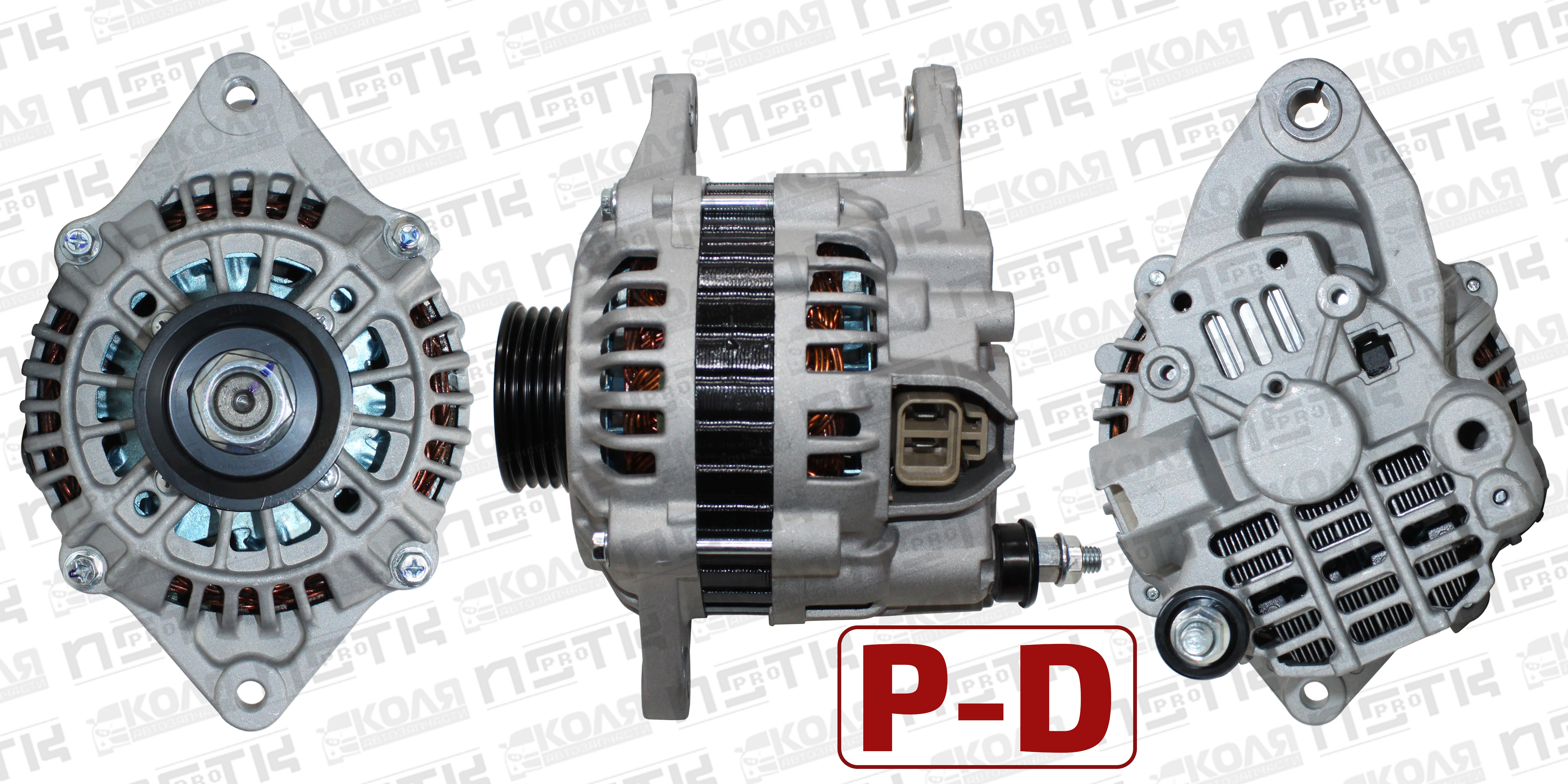 Генератор Mazda Demio DW3W DW5W Mazda B3 B5 BP Z5 12V 80A 4PK 2 контакта P.D (E644)