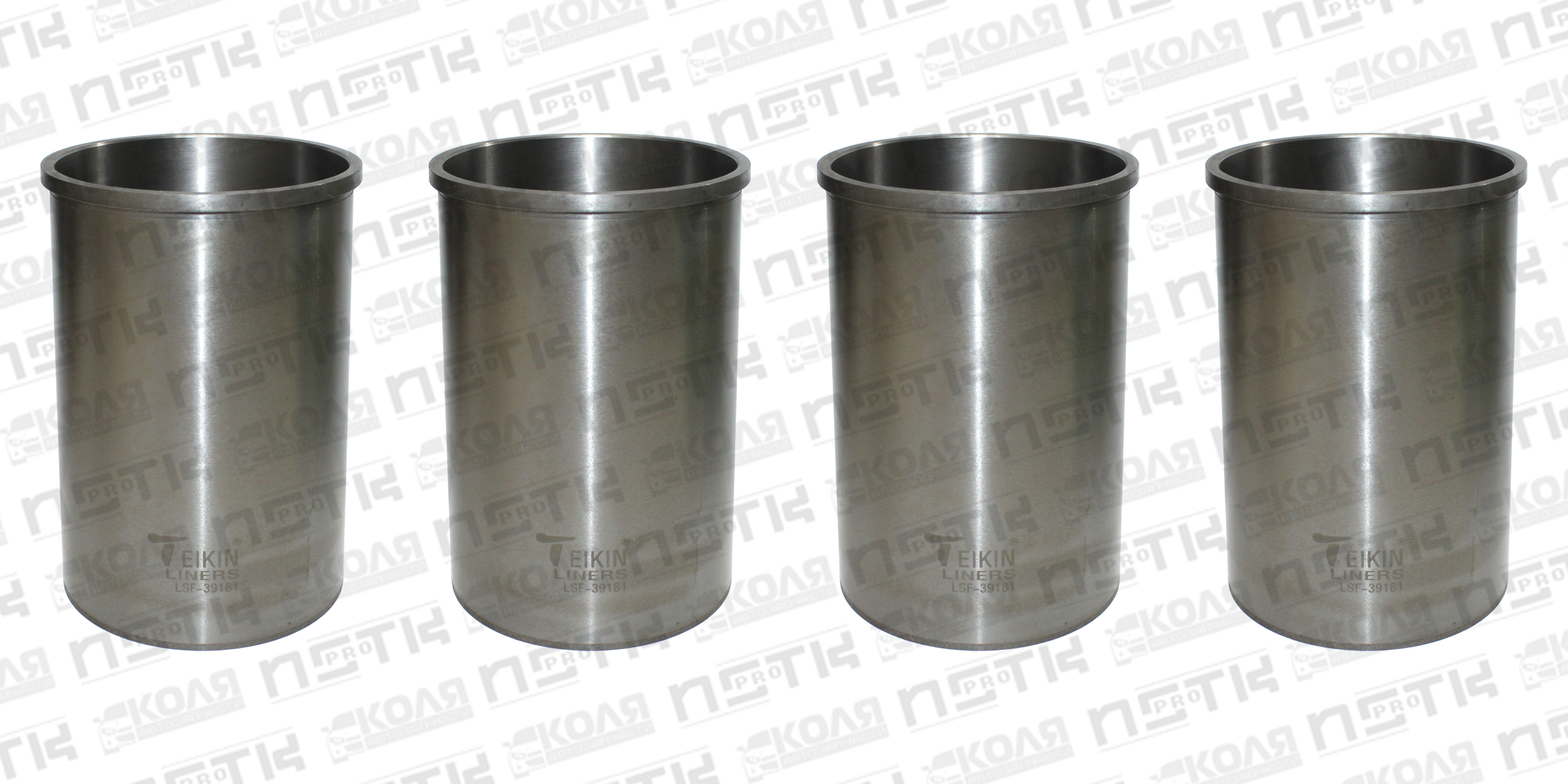 Гильза цилиндра 112mm LSF39181 ISUZU ELF 4HF1 комплект 4 шт. под расточку (TEIKIN)