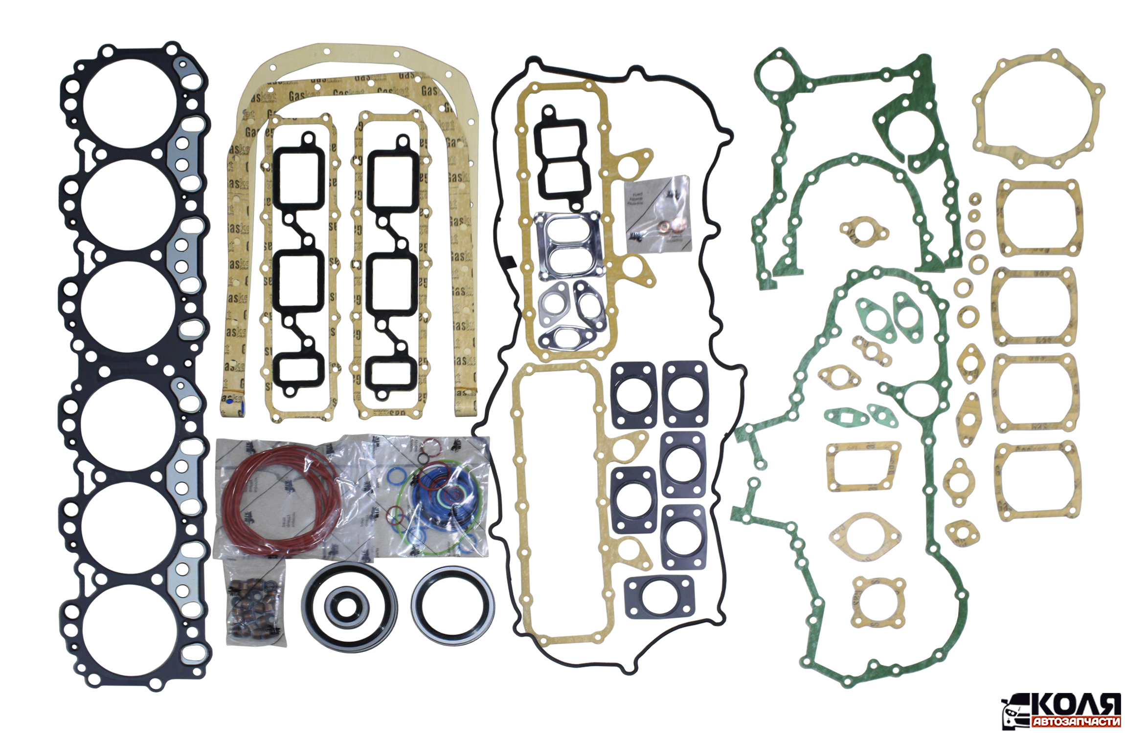 Комплект прокладок двигателя Hino K13CTV 24V графитовая прокладка ГБЦ (WTA)