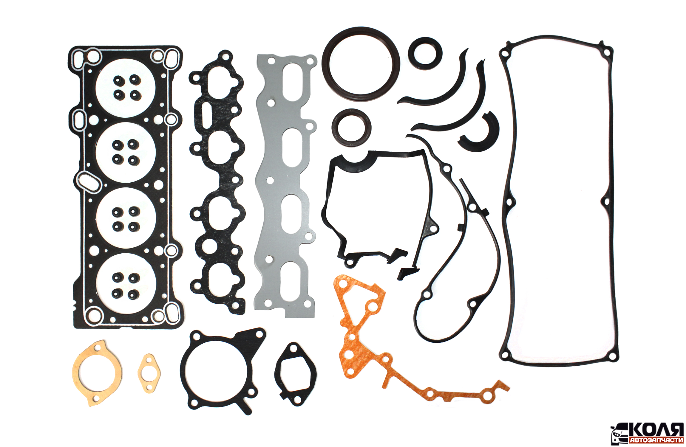 Комплект прокладок двигателя Mazda B6/323 графитовая прокладка ГБЦ (NSTK)