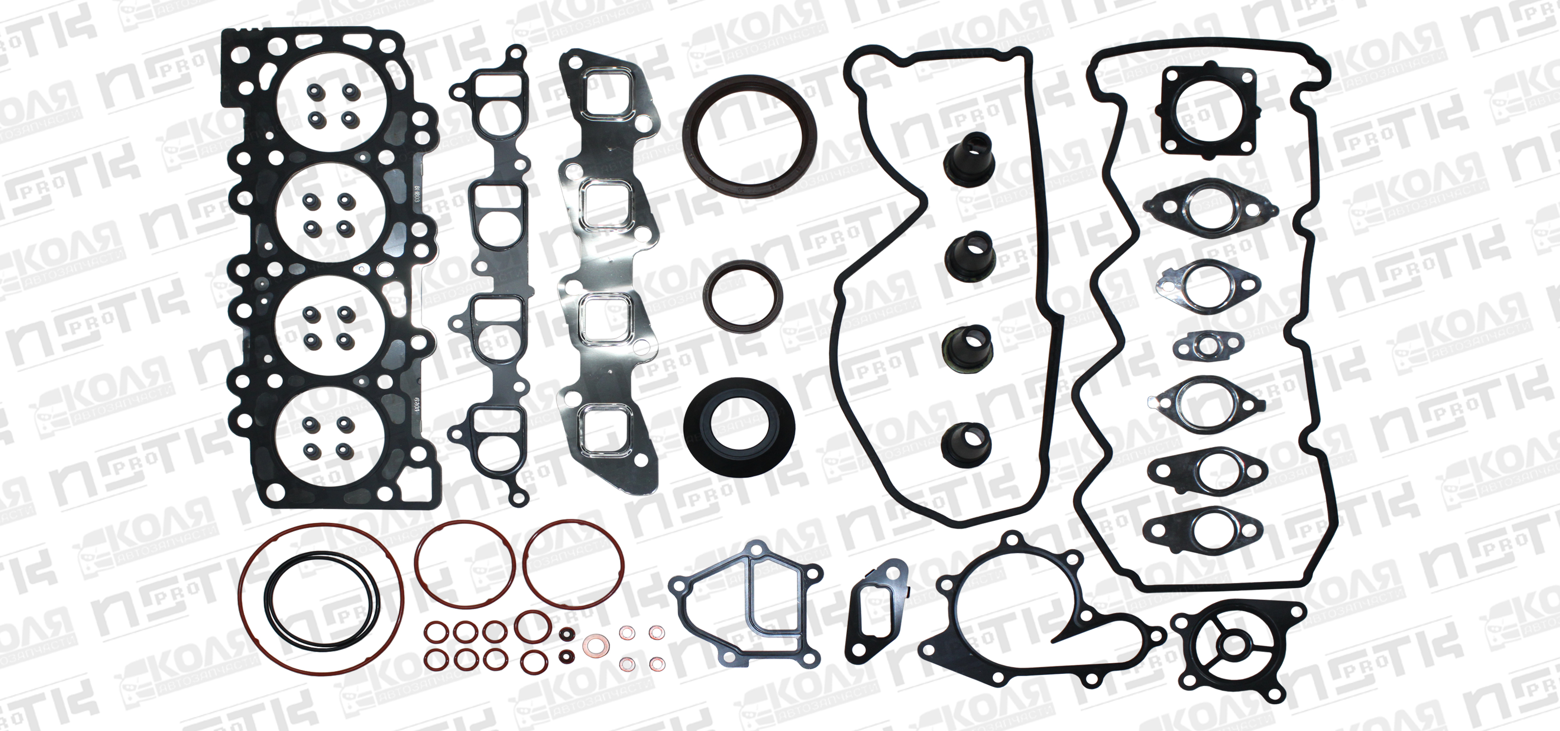 Комплект прокладок двигателя Nissan AD Wingroad Y11 YD22DD стальная прокладка ГБЦ (YTGD)