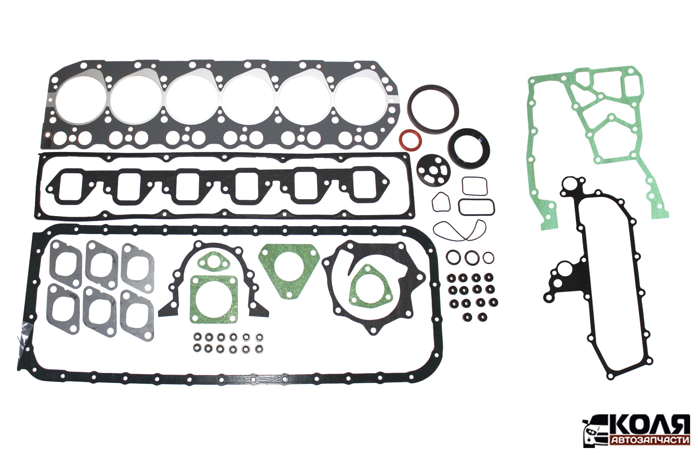 Комплект прокладок двигателя Nissan TD42-T стальная прокладка ГБЦ (WTA)