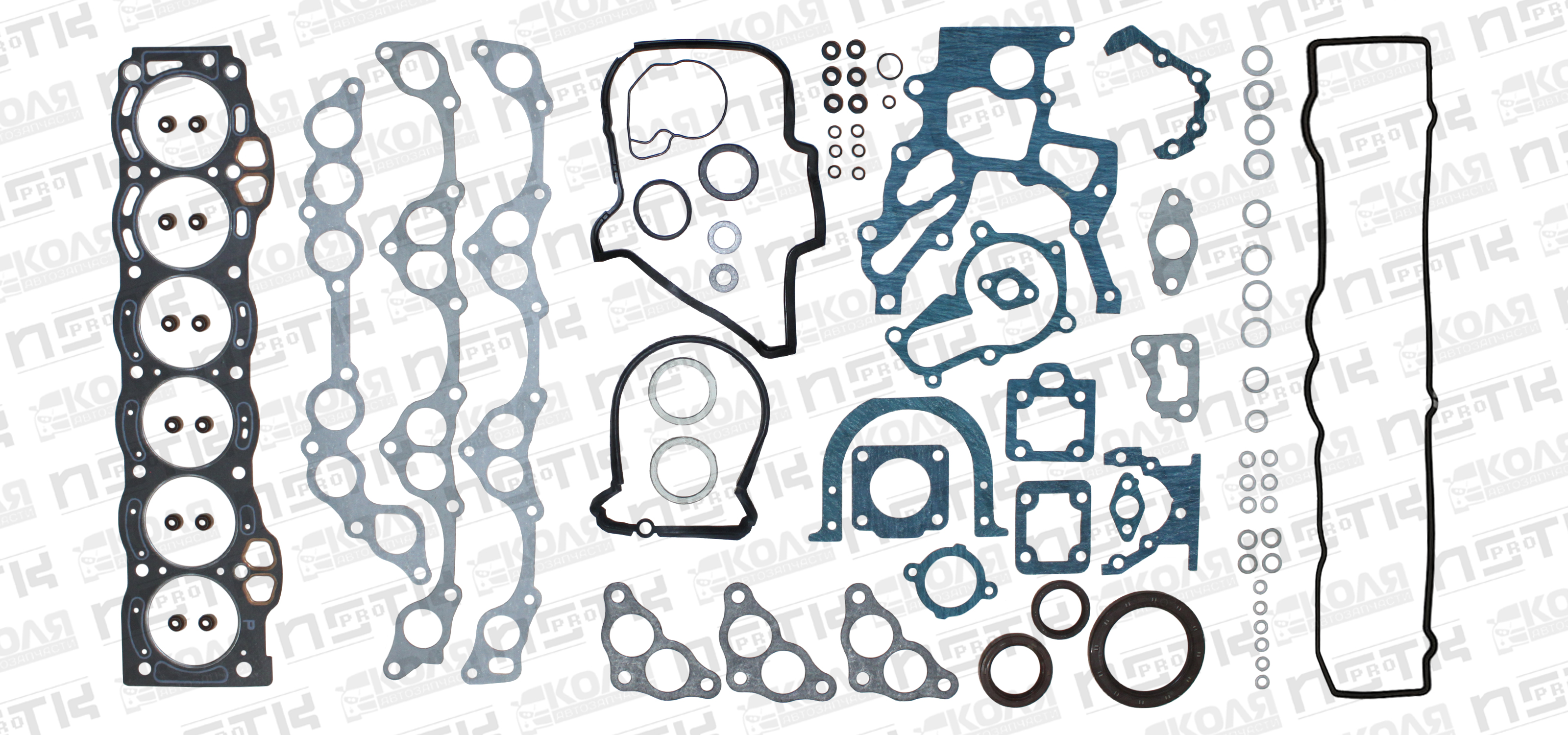 Комплект прокладок двигателя Toyota 1GEU графитовая прокладка ГБЦ (NSTK)