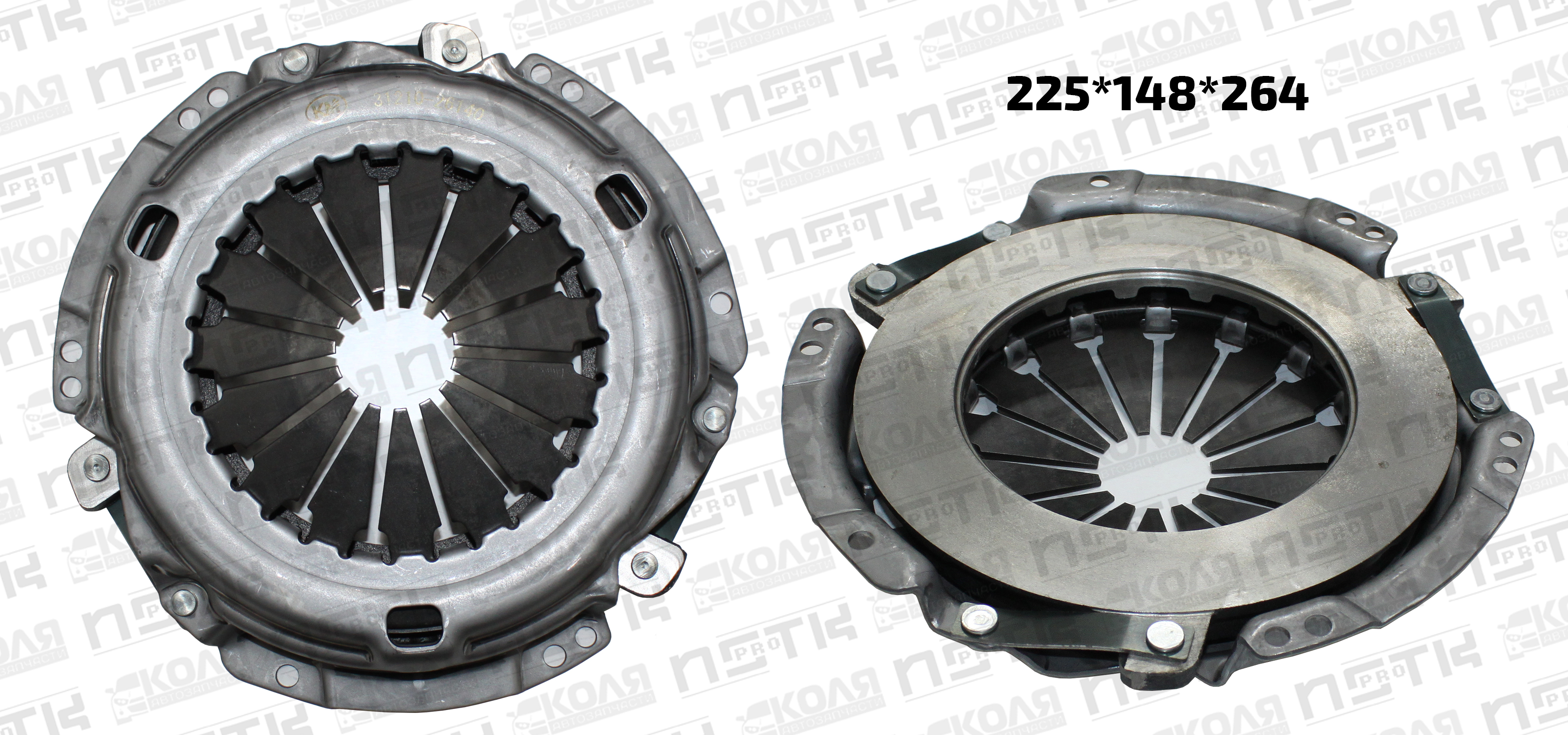 Корзина сцепления 225*148*264 Toyota 3Y 2L (KM)