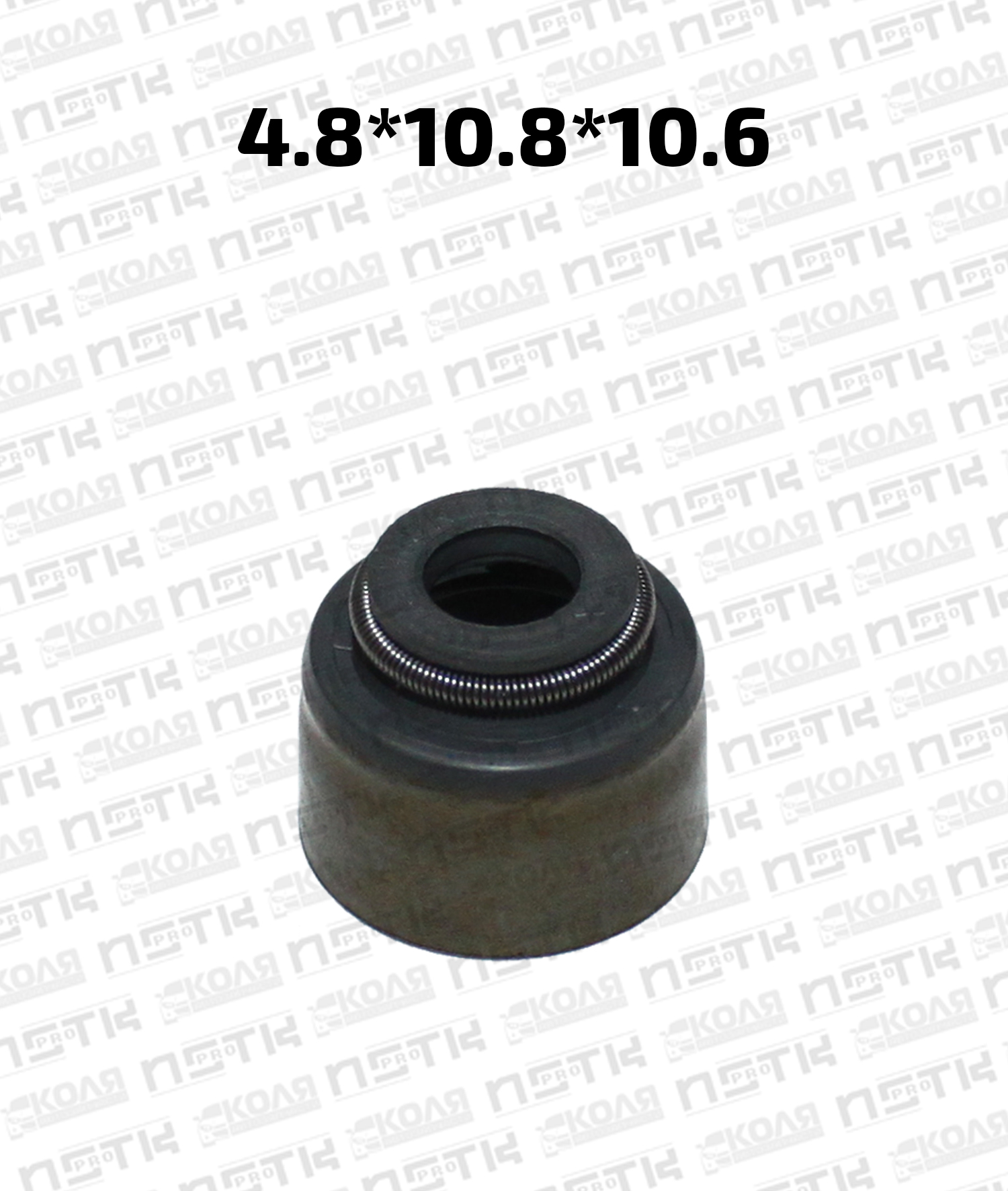 Маслосъемный колпачок 4.8*10.8*10.6 IN впускной EX выпускной Mitsubishi 4G63 4G64 4G69 4G92 4G93 4G94 Mitsubishi L200 4D56 DOHC IN впускной 6G72 6G74 6G75 6A12 6A13TT 6B31 4N13 4N14 фторкаучуковый (NOK)