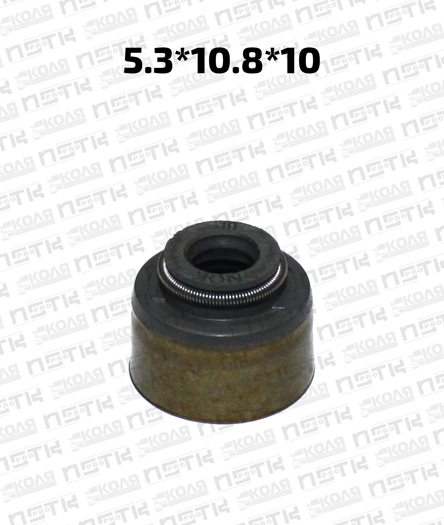 Маслосъемный колпачок 5.3*10.8*10 IN впускной EX выпускной Toyota 1GFE IN впускной 1E 2E 4EFE 5EFE 4AFE 5AFE 7AFE 8AFE 3SFE 5SFE 3RZF 3RZFE фторкаучуковый (NOK)