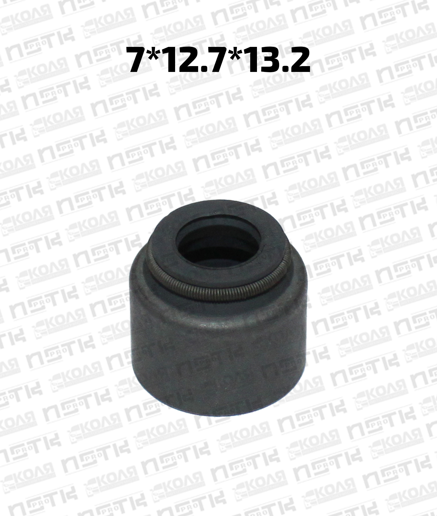 Маслосъемный колпачок 7*12.7*13.2 IN впускной EX выпускной Mitsubishi 4M40 4M40T 4M40A 4DR5 4DR7 фторкаучуковый (TVOK)