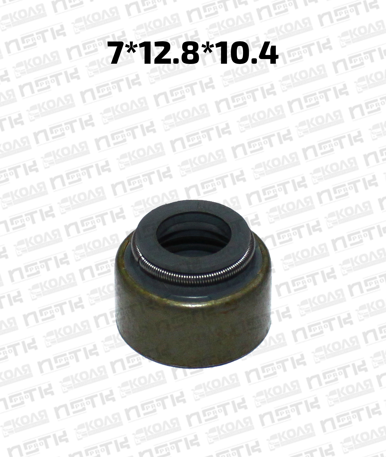 Маслосъемный колпачок 7*12.8*10.4 IN впускной EX выпускной Toyota K 2K 3K 5K 7K 7KE 1Y 2Y 3Y 4Y 1C 2C 2CT 2CTE 3CTE 1RZ 1RZE 2RZ 2RZE 2L 2LT 3L 5L 5LE 3VZE 1KZT 1KZTE 1PZ 1HZ 1HDFTE фторкаучуковый (NOK)