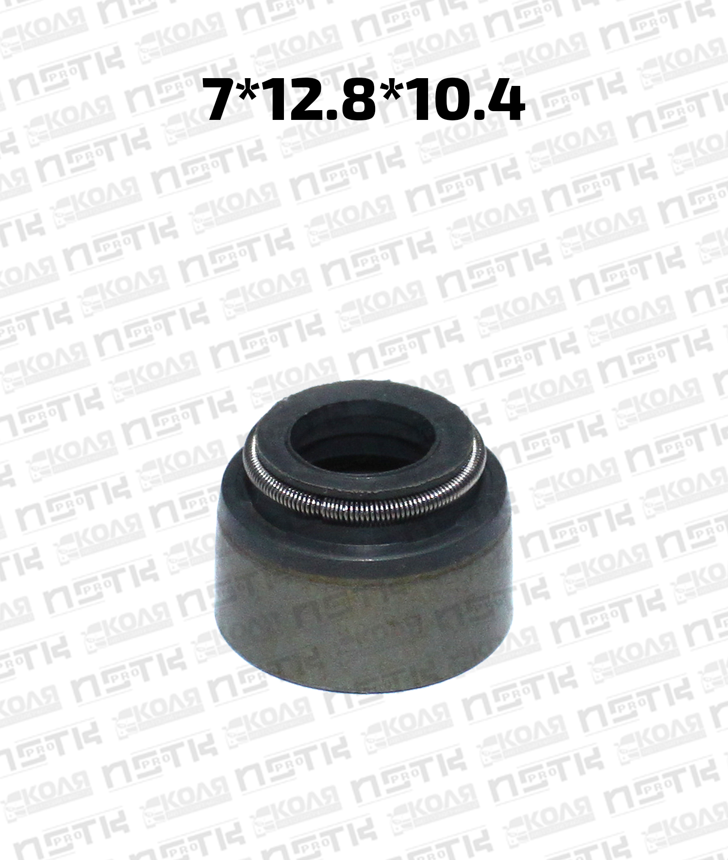 Маслосъемный колпачок 7*12.8*10.4 IN впускной EX выпускной Toyota K 2K 3K 5K 7K 7KE 1Y 2Y 3Y 4Y 1C 2C 2CT 2CTE 3CTE 1RZ 1RZE 2RZ 2RZE 2L 2LT 3L 5L 5LE 3VZE 1KZT 1KZTE 1PZ 1HZ 1HDFTE фторкаучуковый (NSTKPRO)