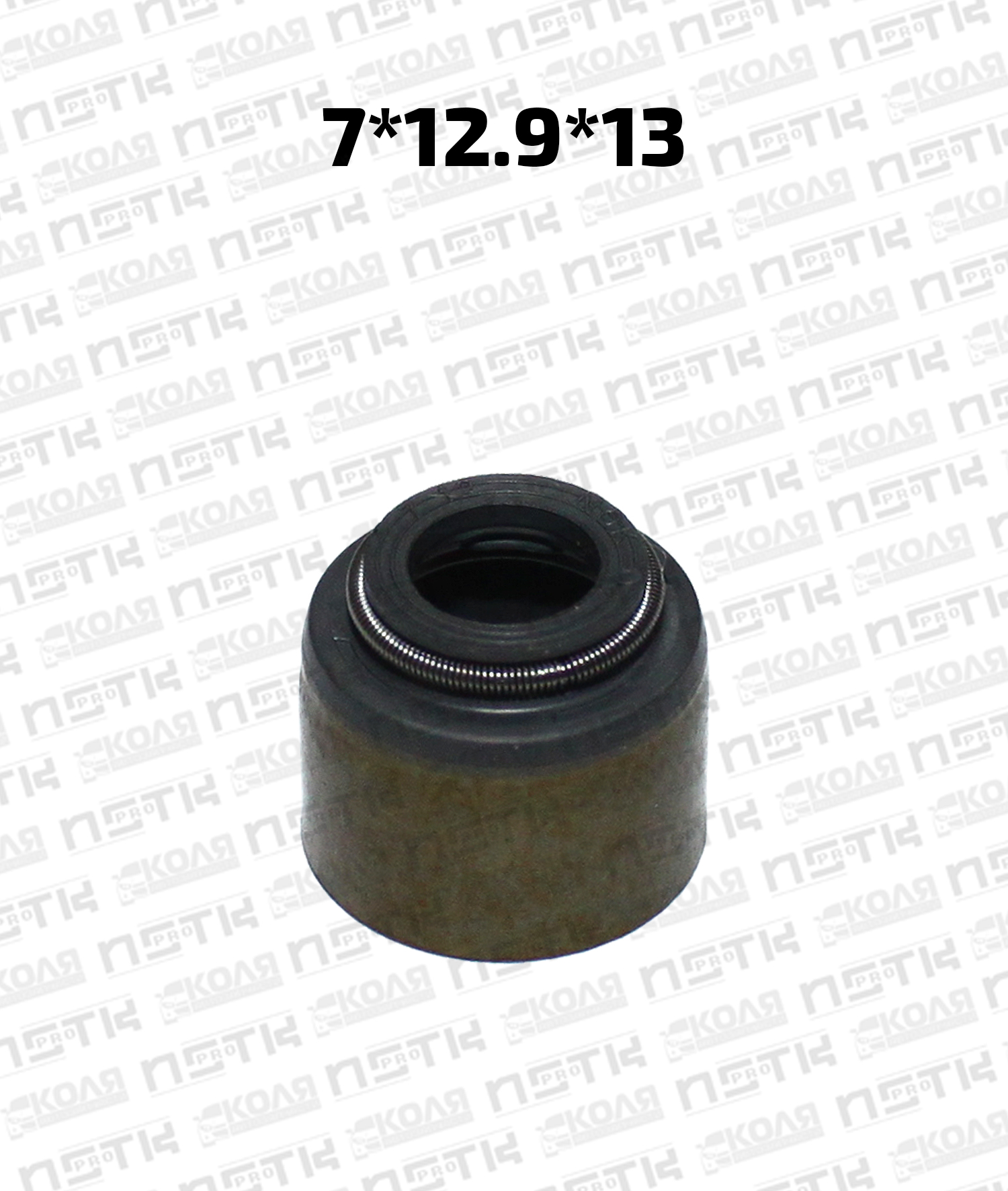 Маслосъемный колпачок 7*12.9*13 IN впускной EX выпускной Mitsubishi 6G72 4M40T 4D55T 4D56 4D65 4D68 4G30 4G32 4G33 4G36 4G37 4G52 4G54 4G63 4G64 фторкаучуковый (NOK)