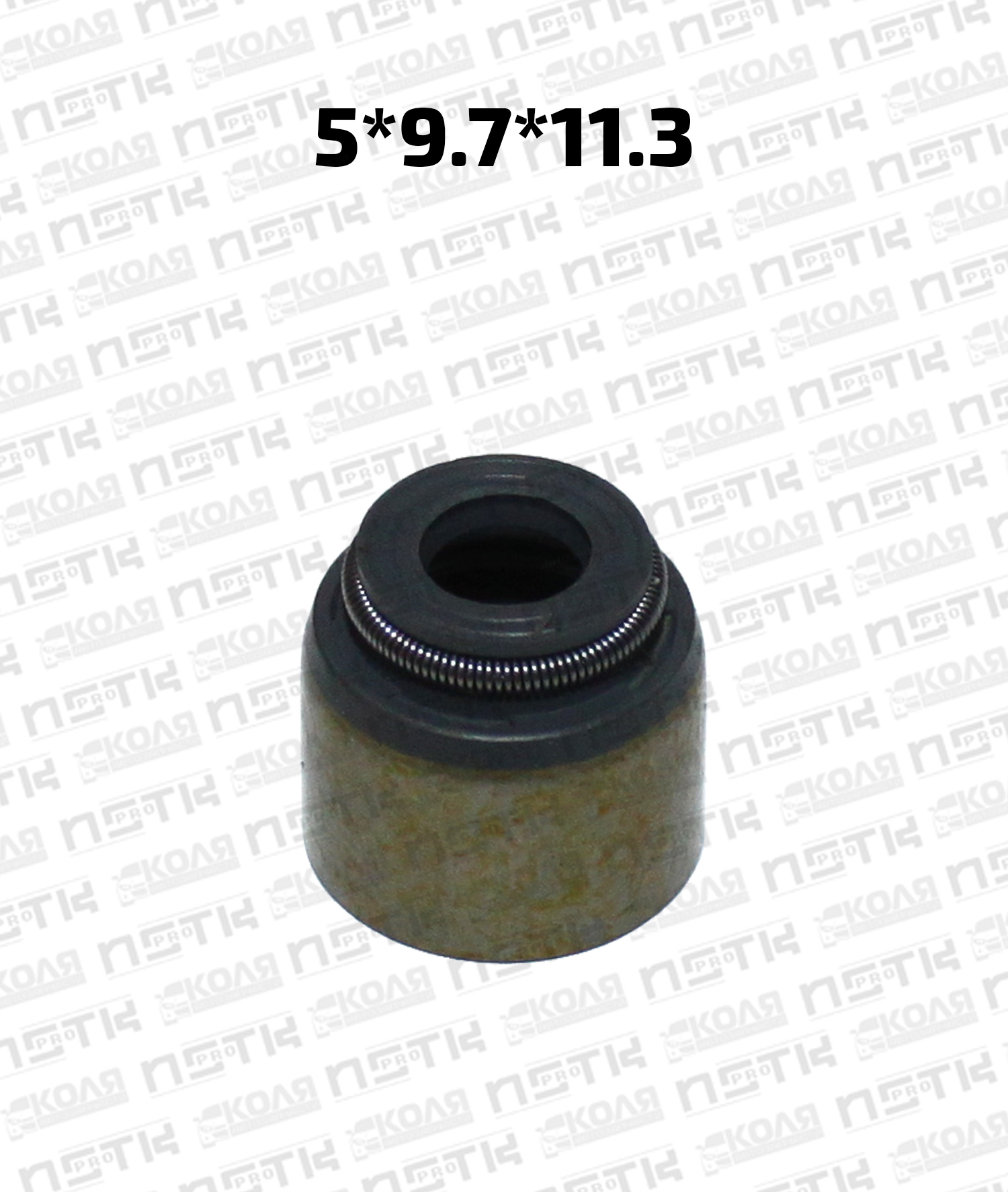 Маслосъемный колпачок 5*9.7*11.3 IN впускной EX выпускной Nissan SR20DE QR20DE QR25DE VQ20DE VQ25DE VQ30DE VQ35DE VQ35HR VQ40DE VG30DE VE30DE YD22DDTI YD25DDTI фторкаучуковый (NSTKPRO)