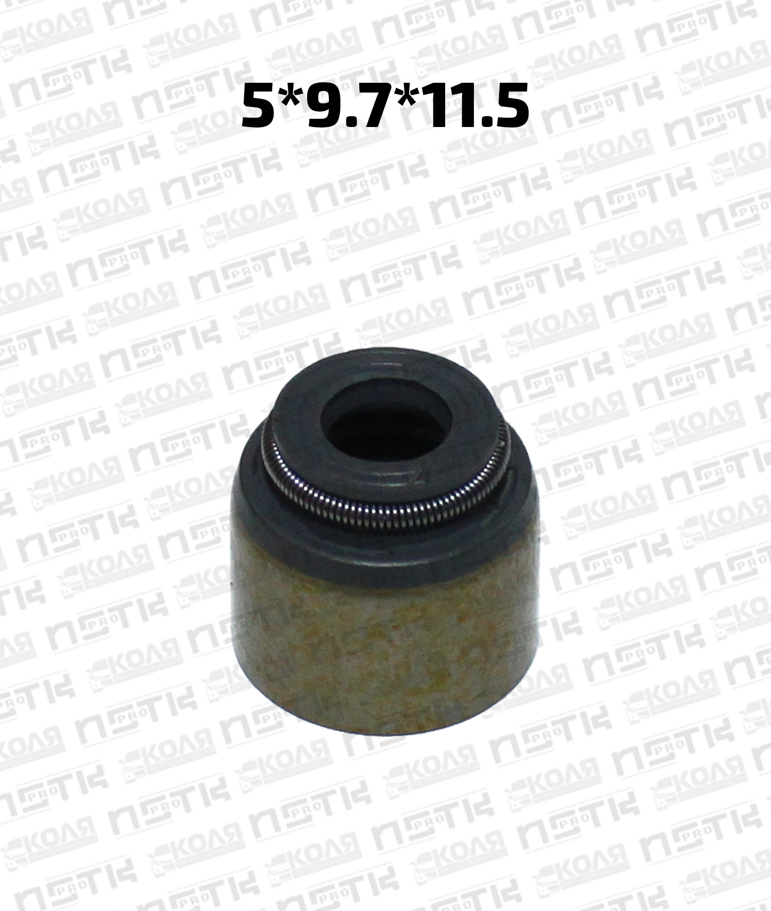 Маслосъемный колпачок 5*9.7*11.5 IN впускной EX выпускной Nissan SR20DE QR20DE QR25DE VQ20DE VQ25DE VQ30DE VQ35DE VQ35HR VQ40DE VG30DE VE30DE YD22DDTI YD25DDTI фторкаучуковый (NOK)