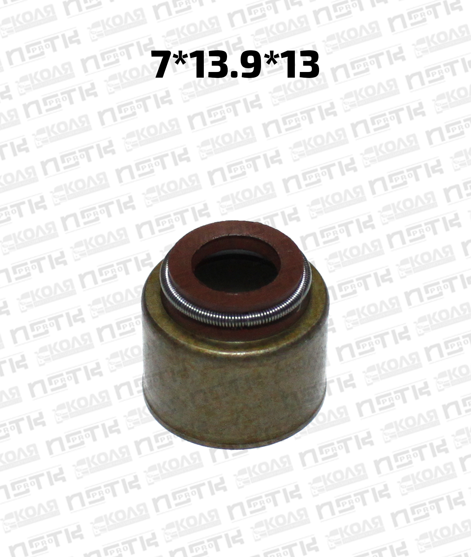 Маслосъемный колпачок 7*13.9*13 IN впускной EX выпускной Mazda R2 RF F2 F6 F8 FE 8V фторкаучуковый (NSTKPRO)