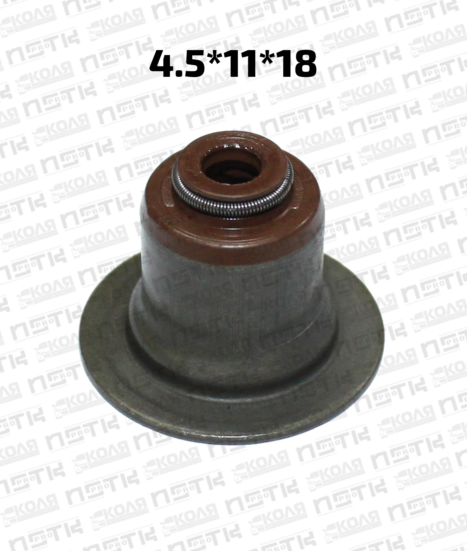 Маслосъемный колпачок 4.5*11*18 EX выпускной Mazda ZJVE ZYVE ZYDE LF LFDE L3VE L5VE L8 L8DE 16V фторкаучуковый (NSTKPRO)