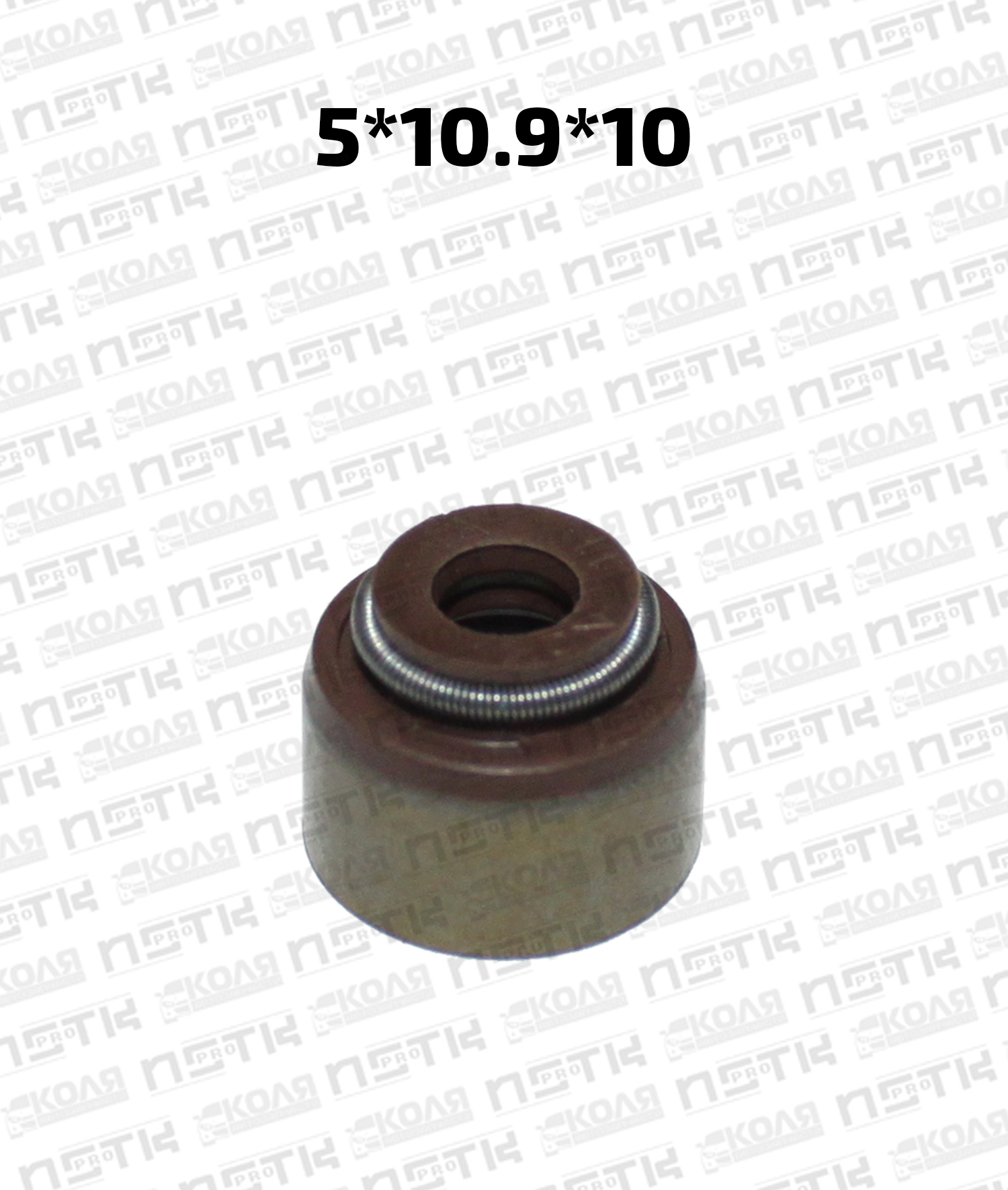 Маслосъемный колпачок 5*10.9*10 IN впускной Honda B16A D13B D15B D16B F18A F20A F22A F23A H22A J30A J35A R18A R20A K20A K24A L13A L15A LDA LEA фторкаучуковый (NOK)