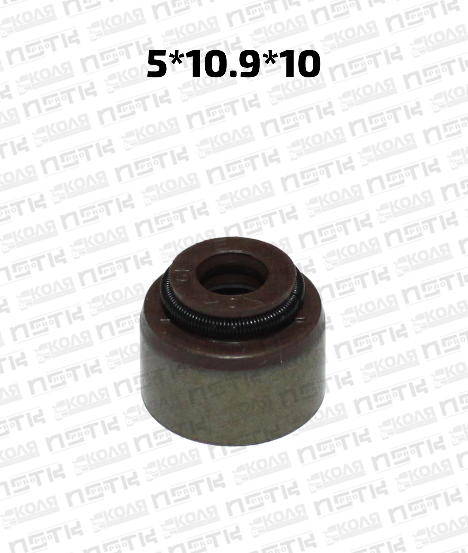 Маслосъемный колпачок 5*10.9*10 EX выпускной Honda B16A D13B D15B D16B F18A F20A F22A F23A H22A J30A J35A R18A R20A K20A K24A L13A L15A LDA LEA фторкаучуковый (NOK)