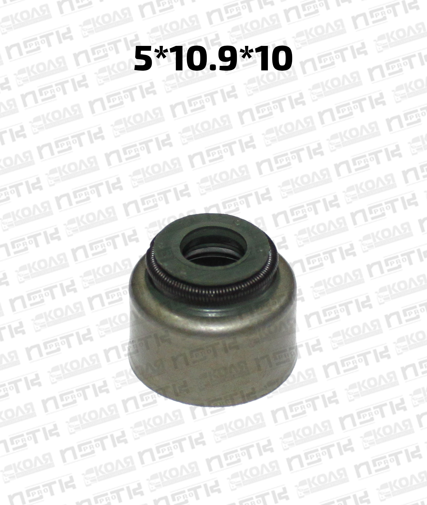 Маслосъемный колпачок 5*10.9*10 EX выпускной Honda B16A D13B D15B D16B F18A F20A F22A F23A H22A J30A J35A R18A R20A K20A K24A L13A L15A LDA LEA фторкаучуковый (NSTKPRO)