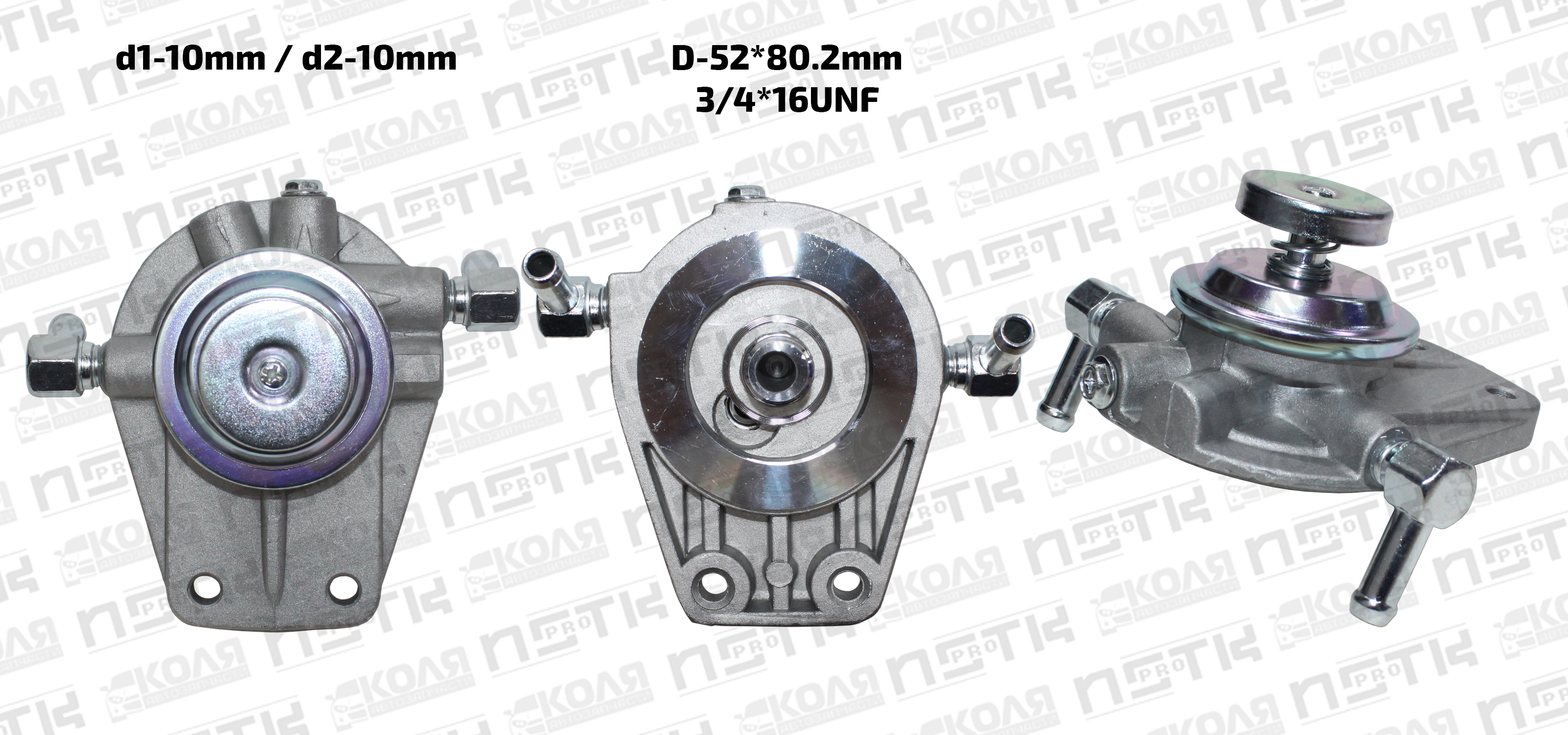 Насос ручной подкачки топлива 3/4*16UNF 10mm/10mm Nissan (QCD116)