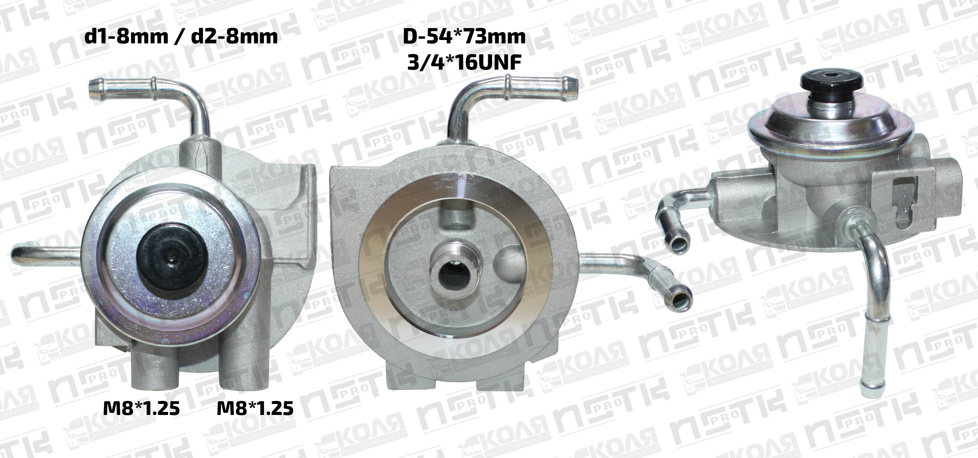 Насос ручной подкачки топлива 3/4*16UNF 8mm/8mm Mazda R2 RF WL (NSTKPRO)