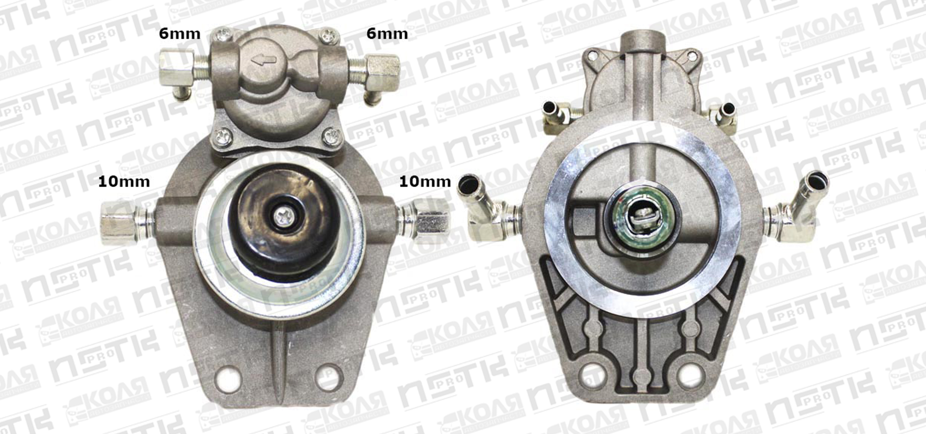 Насос ручной подкачки топлива QC-D117 d1-10mm d2-6mm (AUTO PARTS)