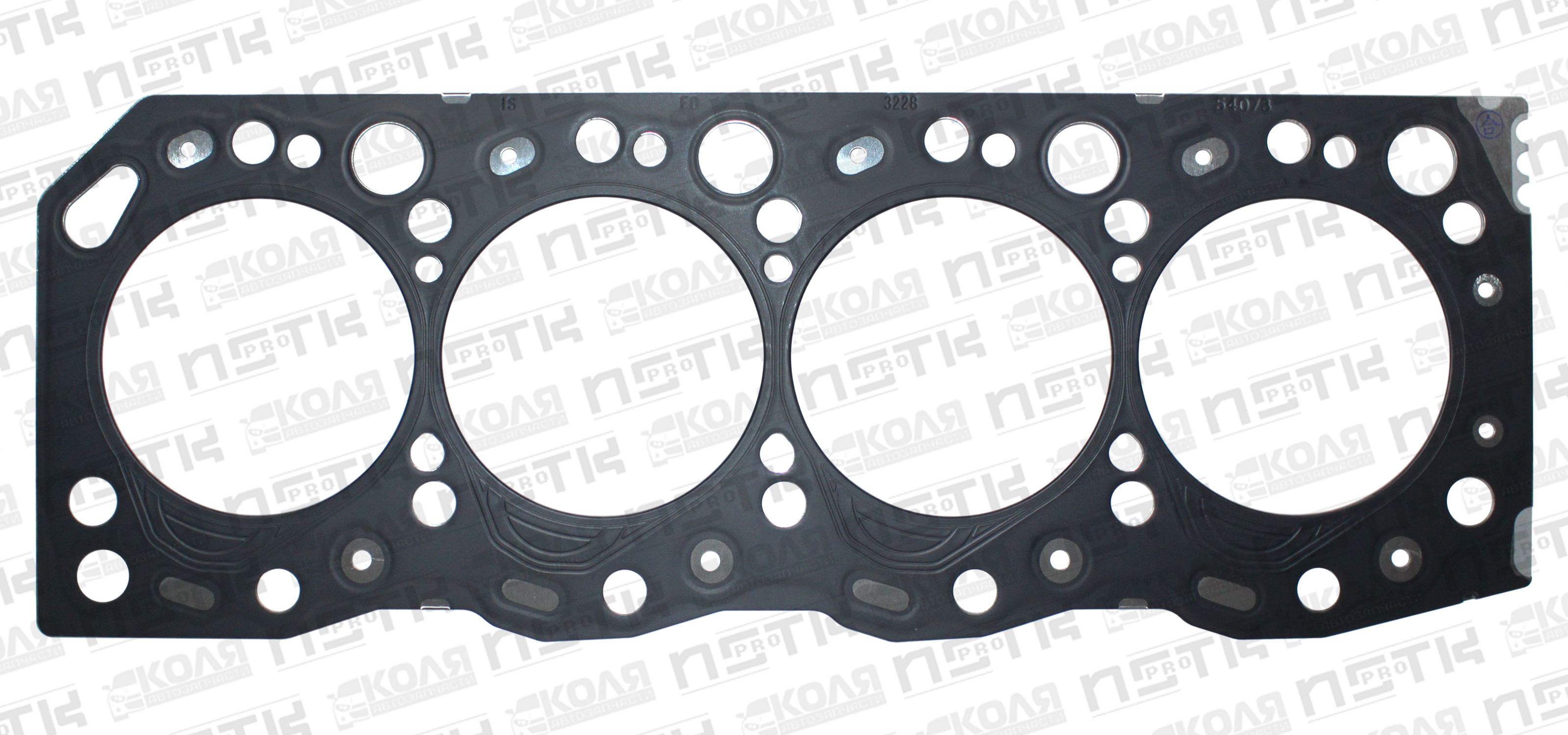 Прокладка ГБЦ железная Toyota 3L 2mm (NSTK)