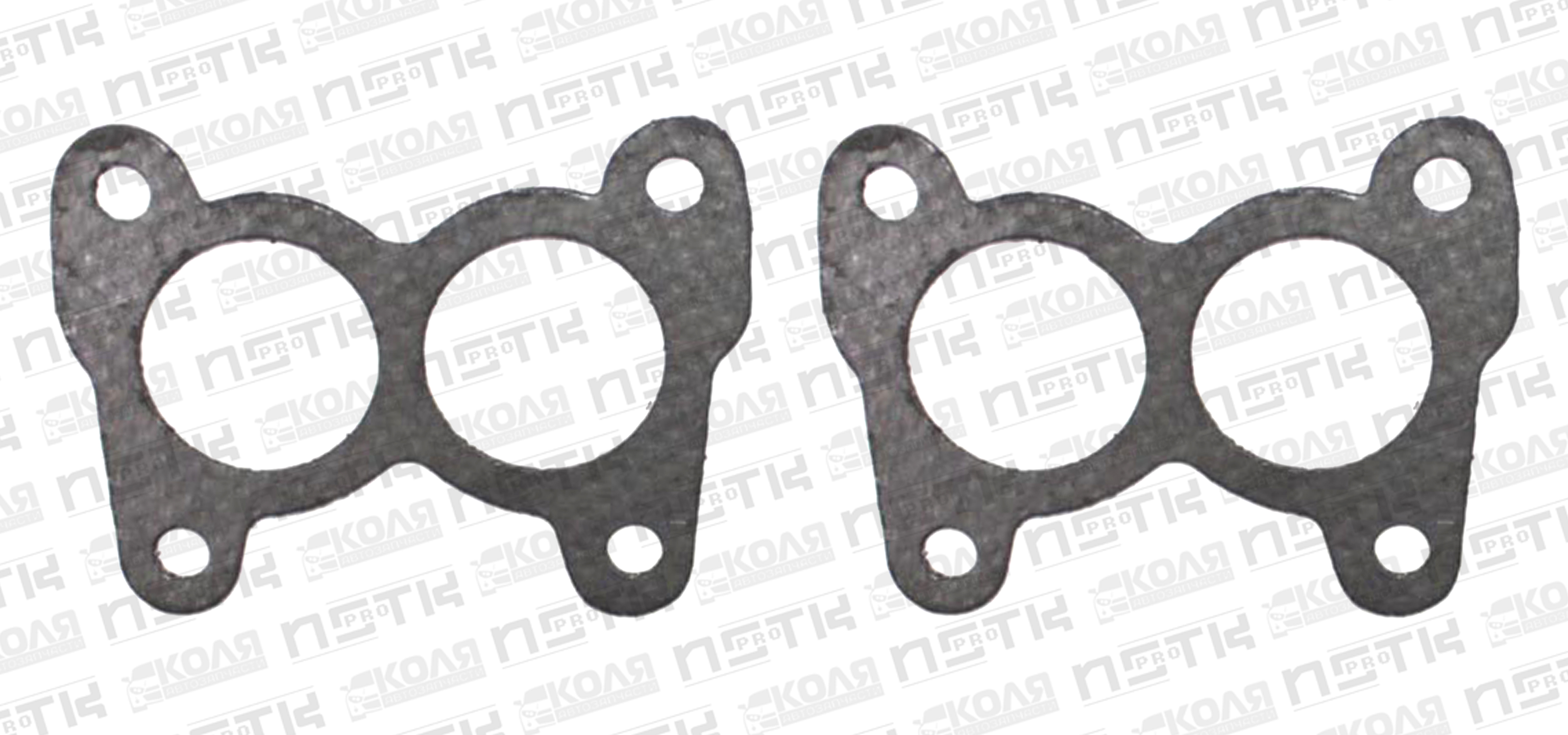 Прокладка выпускного коллектора Nissan QG13 QG15 QG18 GA16DE паронитовая 2 шт. (NSTK)