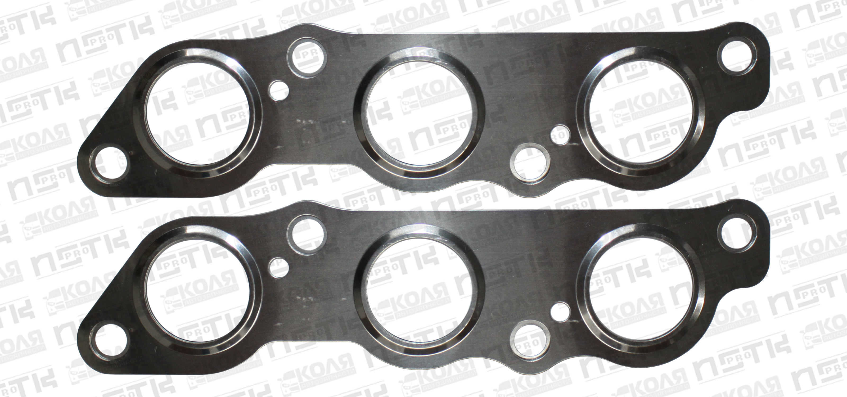 Прокладка выпускного коллектора Toyota 1JZGE 2JZGE стальная комплект 2шт. (NSTK)