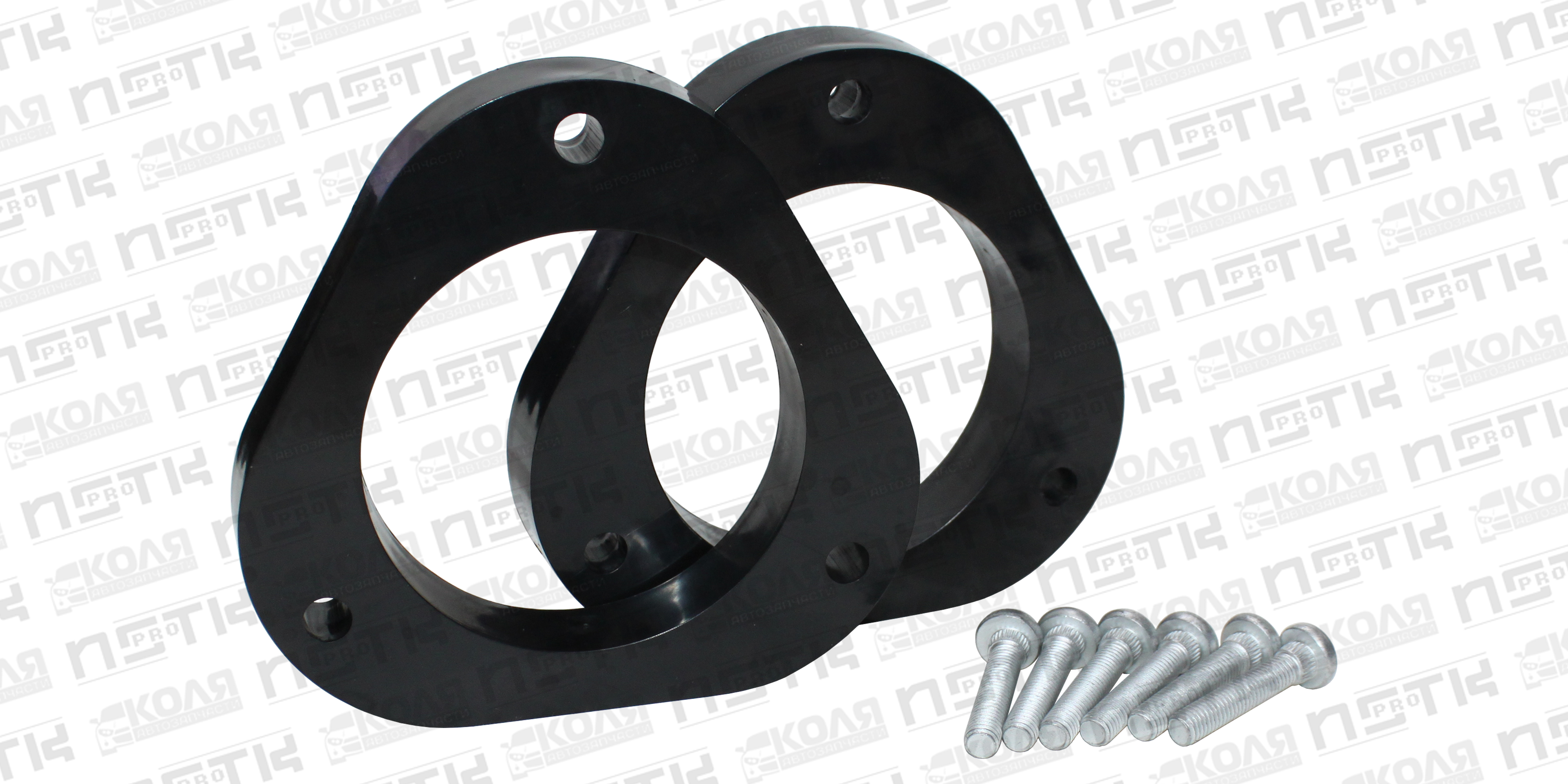 Проставка передней стойки LR 20mm 2 шт. M8*6 Toyota Corolla AE100 NZE121 NZE141 ZNE10 Prius NHW20 Premio Allion NZT260 00001 (HOYE)