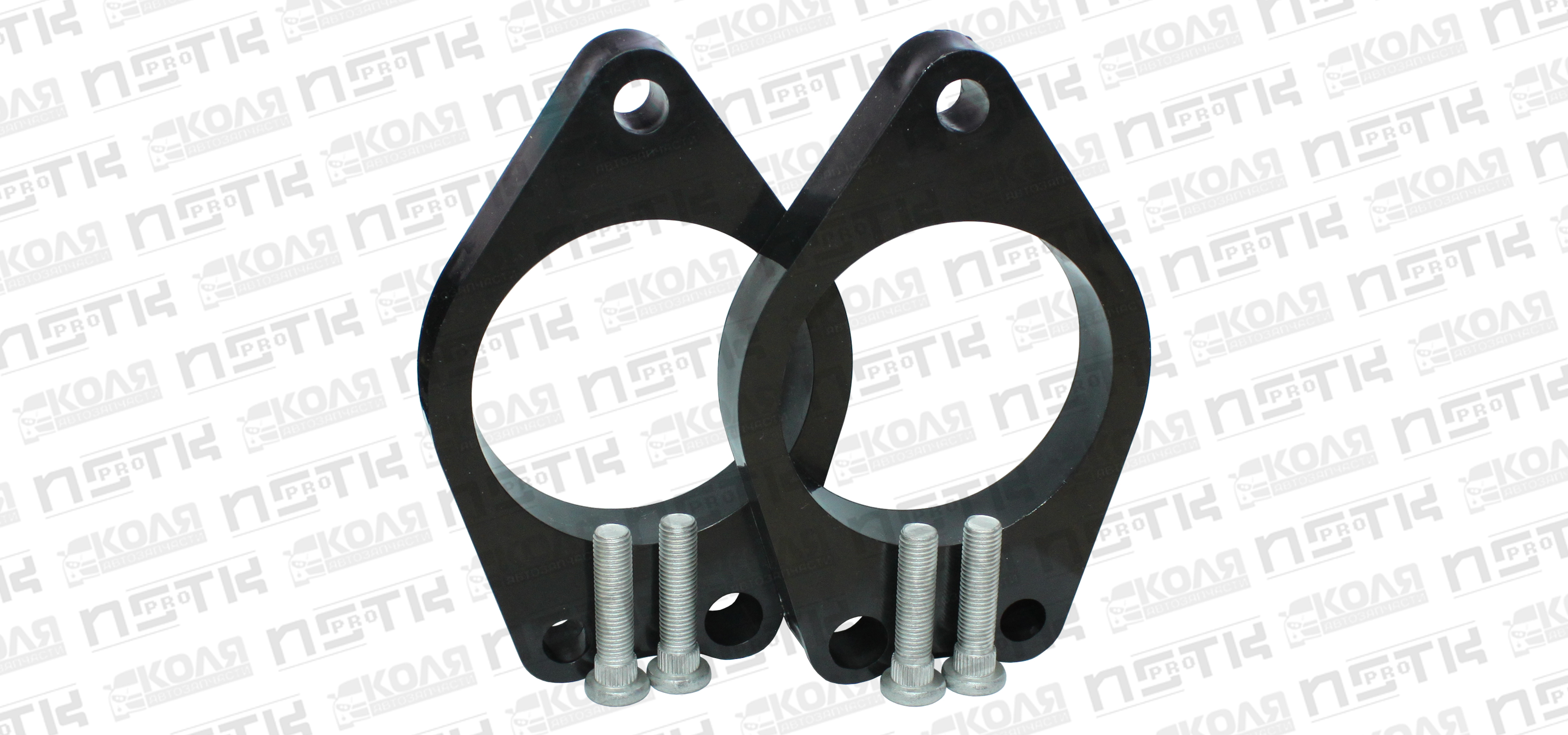 Проставка задней стойки LR 20mm 2 шт. M10*4 Toyota Corolla NZE121 NZE141 Wish ZNE10 ZGE20 Premio ZRT260 Prius NHW20 Vista ZZV50 SV50 00010 00011 (HOYE)