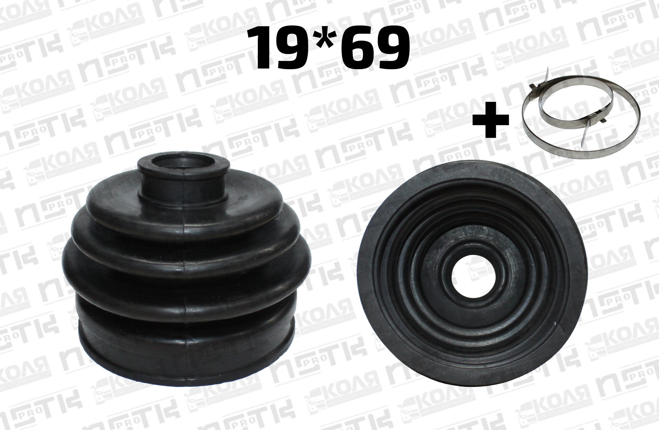 Пыльник внешнего ШРУСа резиновый 19*69 Mazda Demio DW DY DE Mazda Verisa DC5R Nissan Cube Z10 Nissan March K11 Toyota Duet M100 M110 Toyota Sparky S221 S231 Daihatsu Storia M100 M110 (NSTK)