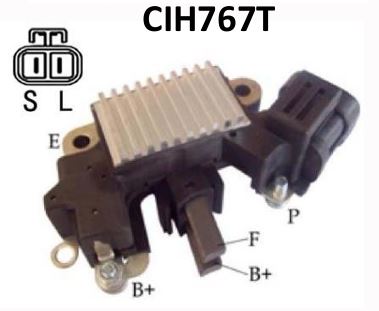Регулятор генератора 12V S*L Nissan GA14DE GA16DE GA16DS KA24DE CIH767T (BORUIDA)