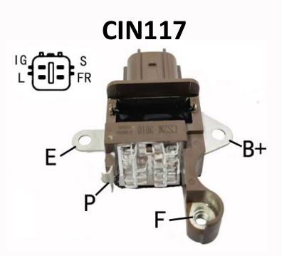 Регулятор генератора 12V L*IG*S*DFM(FR) Toyota 1AZ 2AZ 1AR 2AR 2ZR 1MZ 3MZ 1TR 2TR 1GR 2GR 1UR 2UR 3UR CIN117 CSN6301 (BORUIDA)