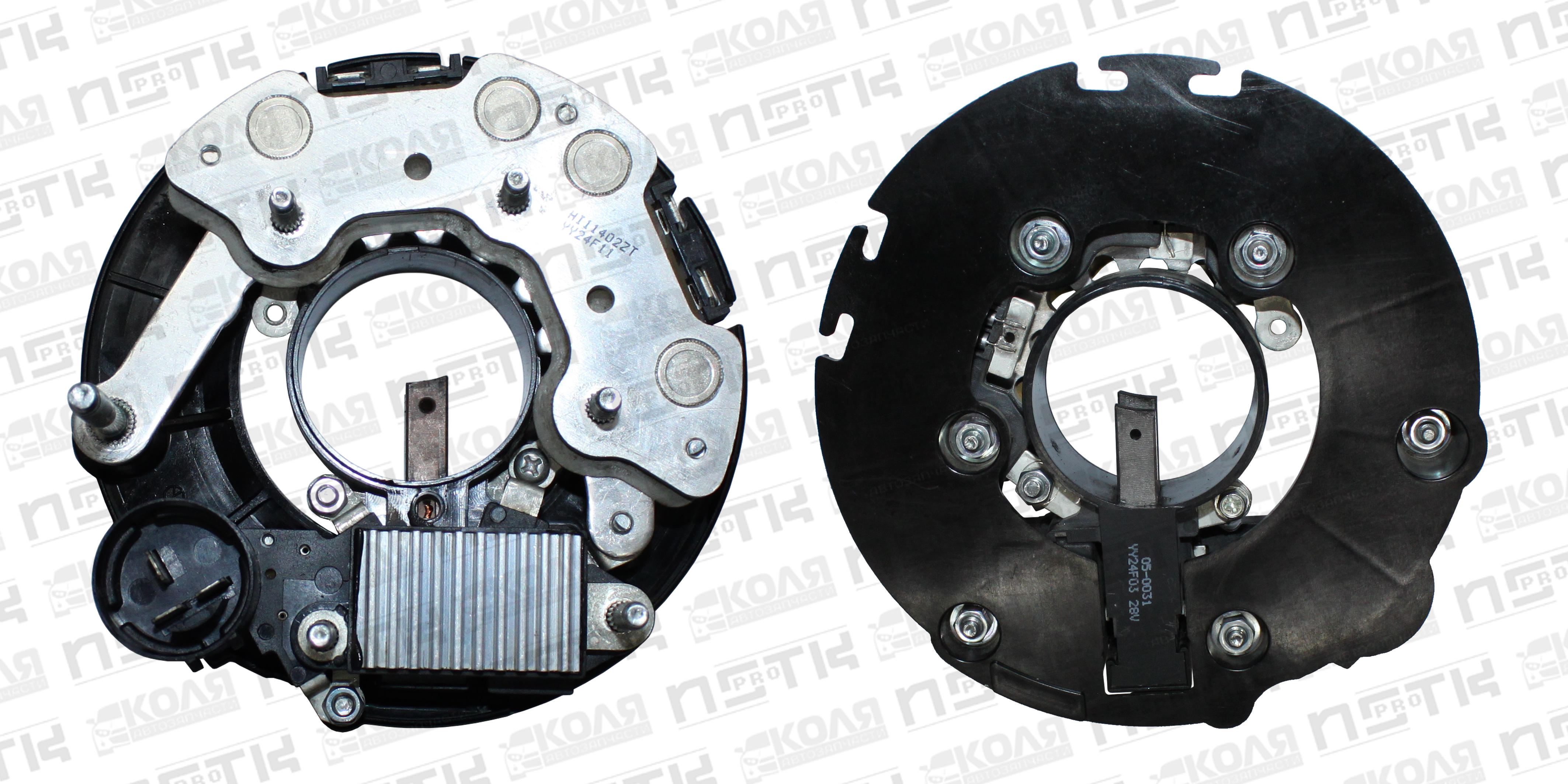 Регулятор и диодный мост генератора 24V Isuzu 4HF1 4HG1 4HK1 4HJ1 4HE1 (NSTK)