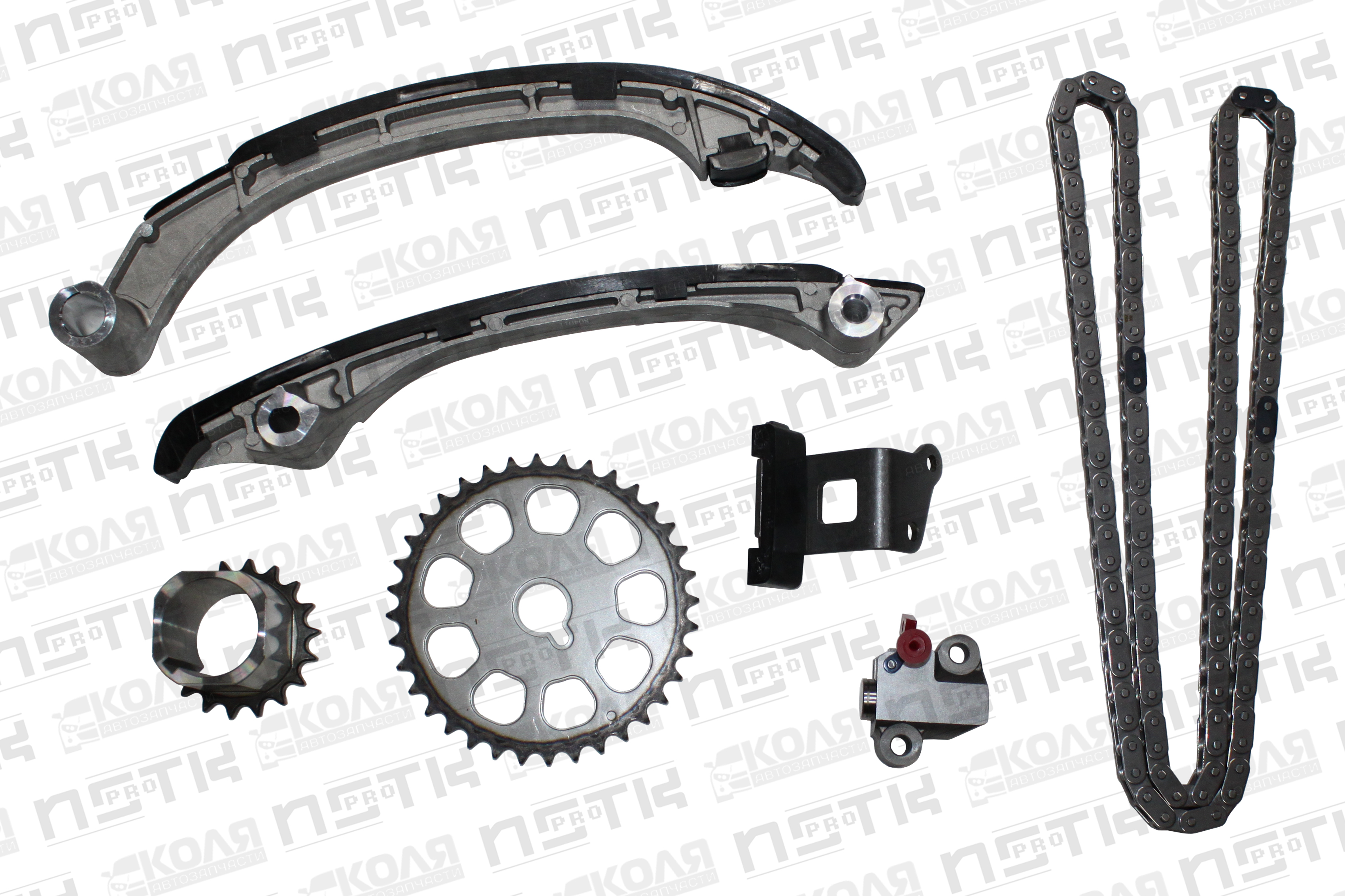 Ремкомплект цепи ГРМ 120S Toyota 1TRFE 2.0 0423KIT (JT)