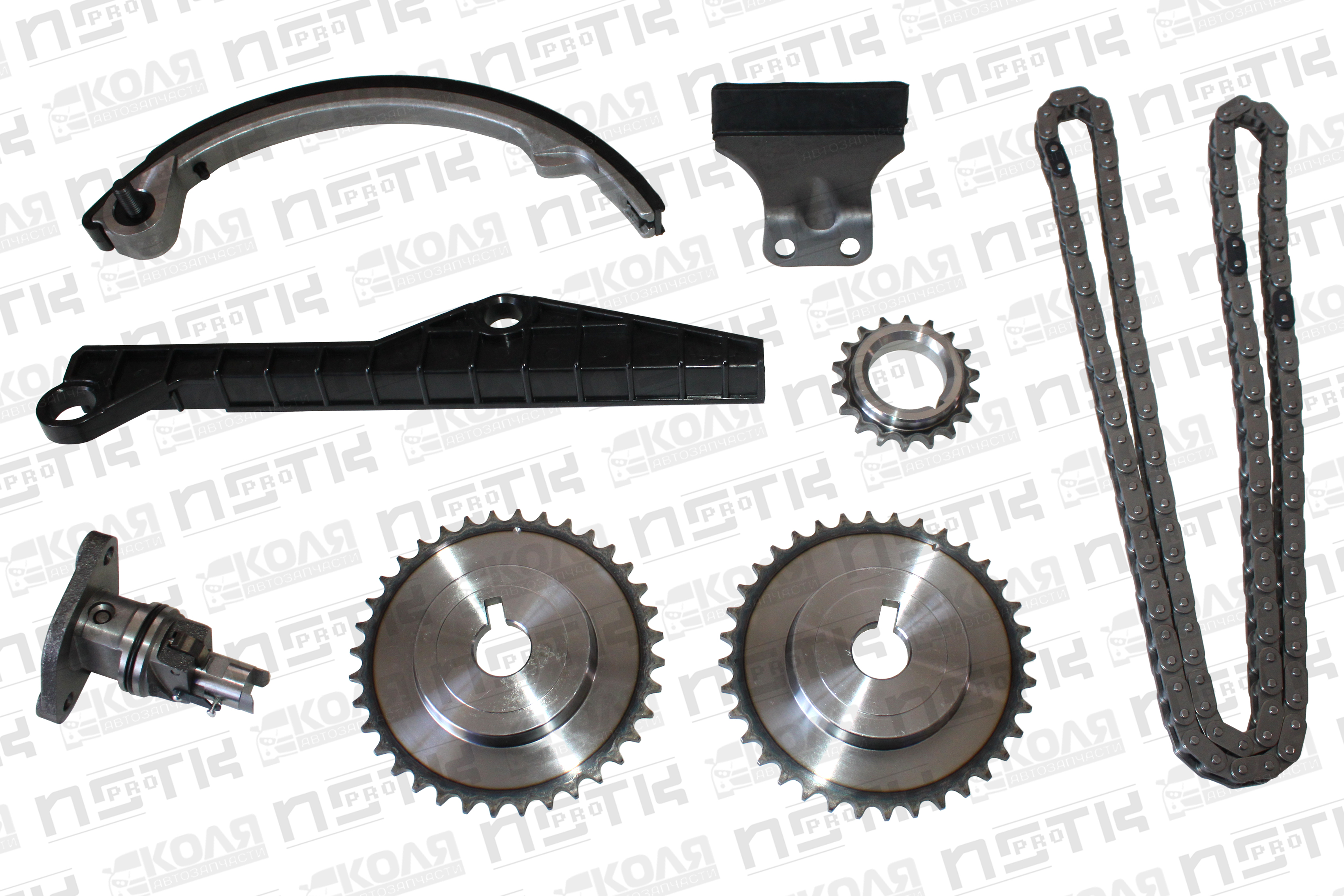 Ремкомплект цепи ГРМ 124S Nissan SR20DE 0504-KIT (JT)