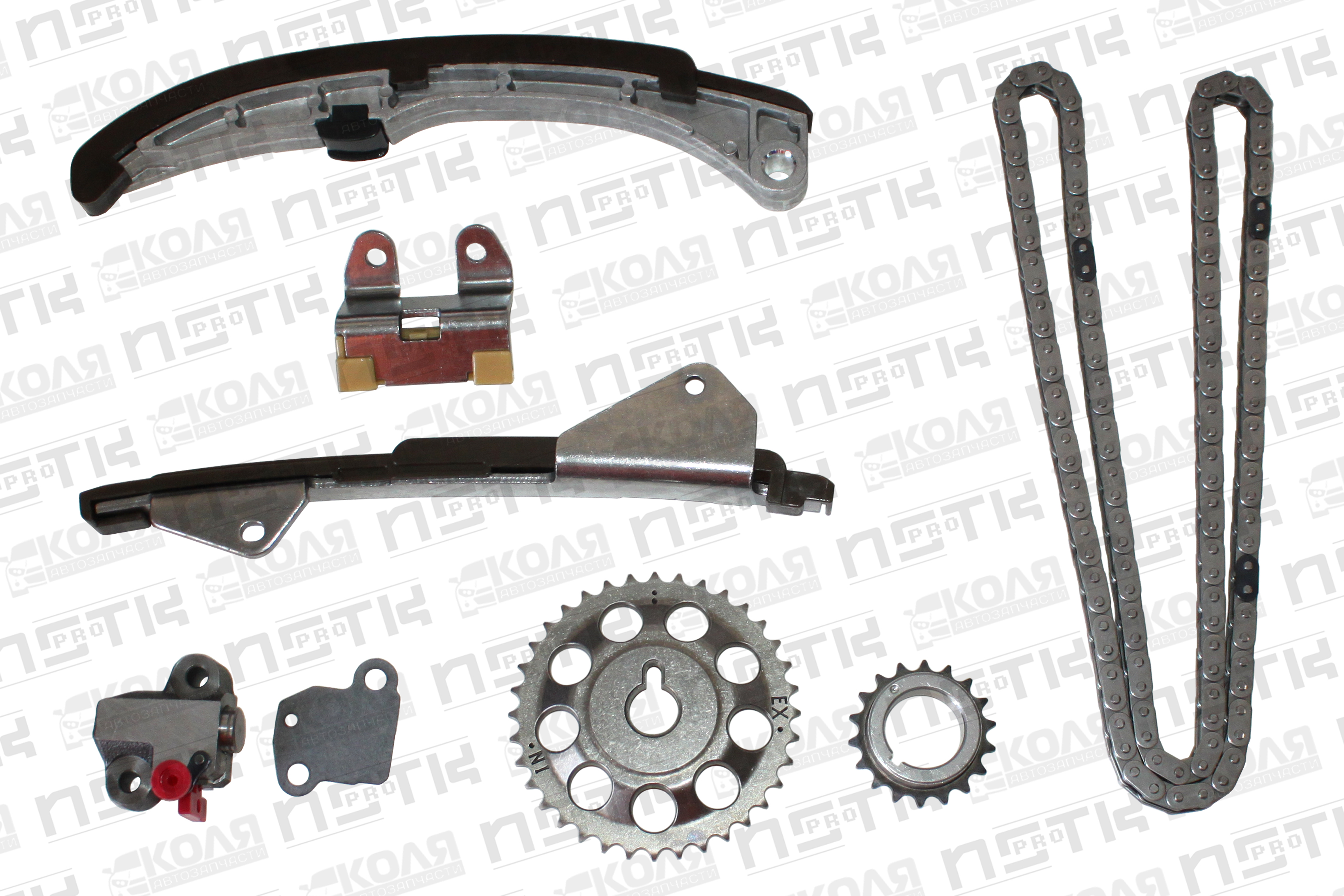 Ремкомплект цепи ГРМ 132S Toyota 1NZFE NEW 0443-KIT (JT)