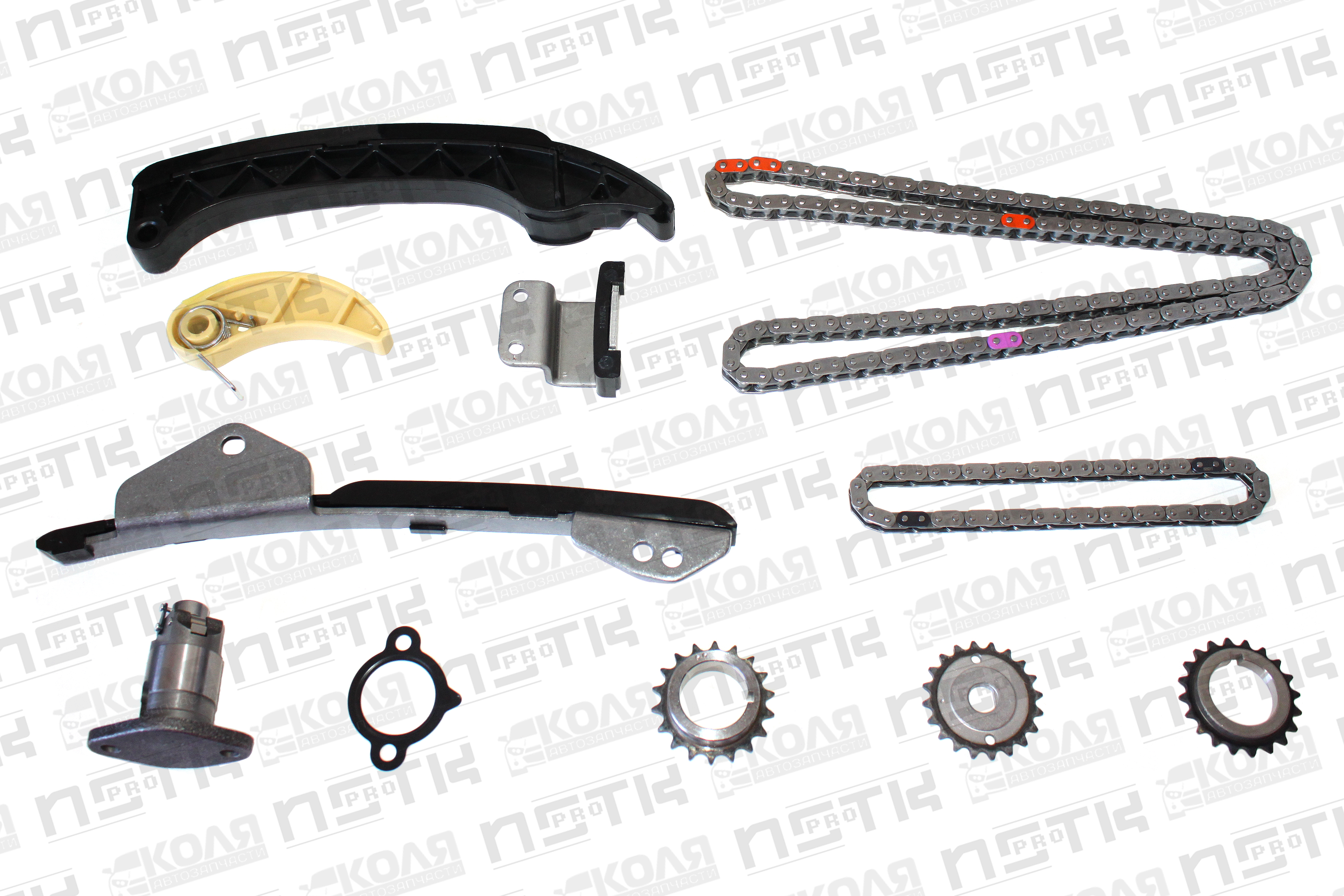 Ремкомплект цепи ГРМ 140S/52S Toyota 1ZRFE 2ZRFE 0409-KIT (JT)