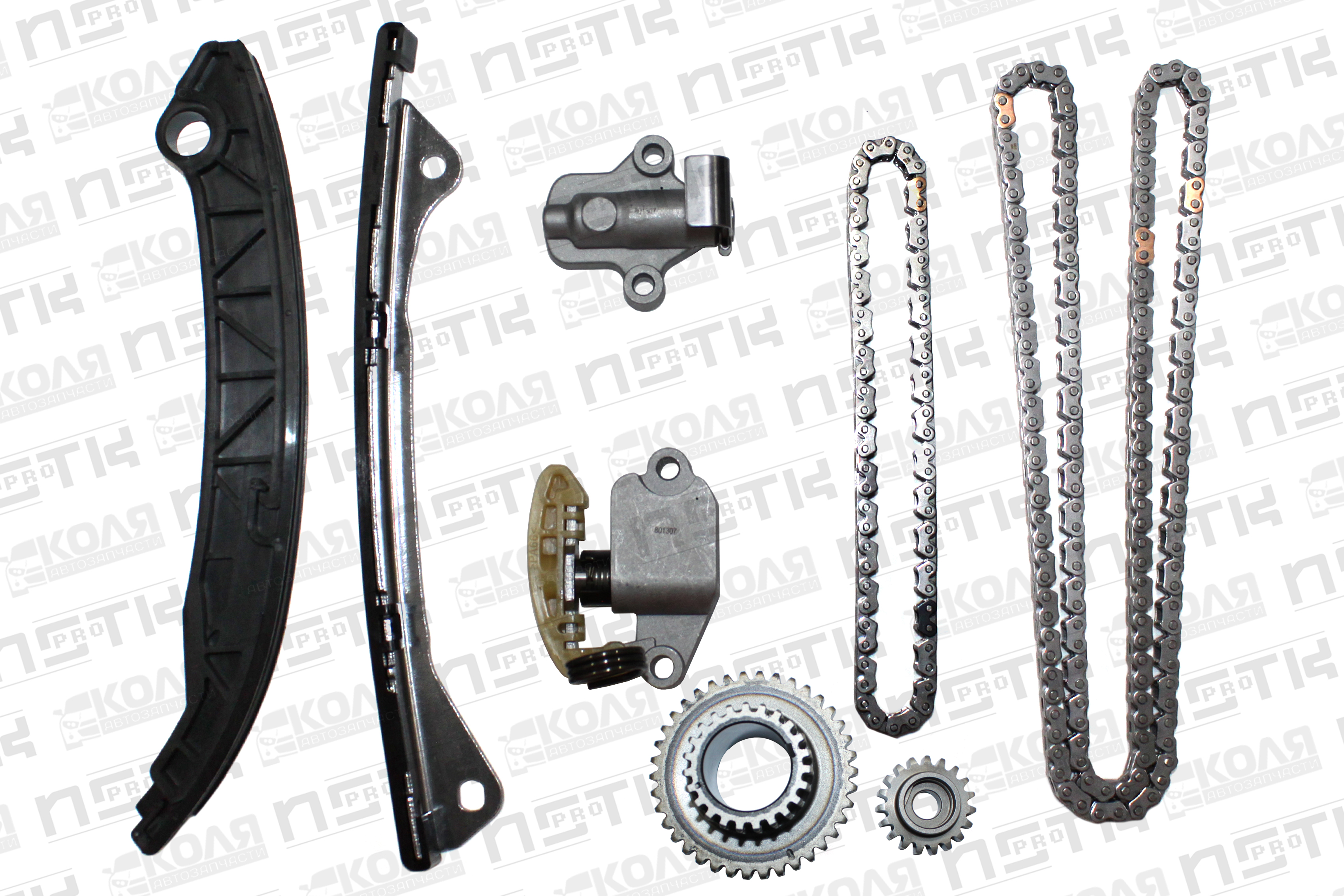 Ремкомплект цепи ГРМ 162S/64S Nissan MR20DD 0534KIT (JT)