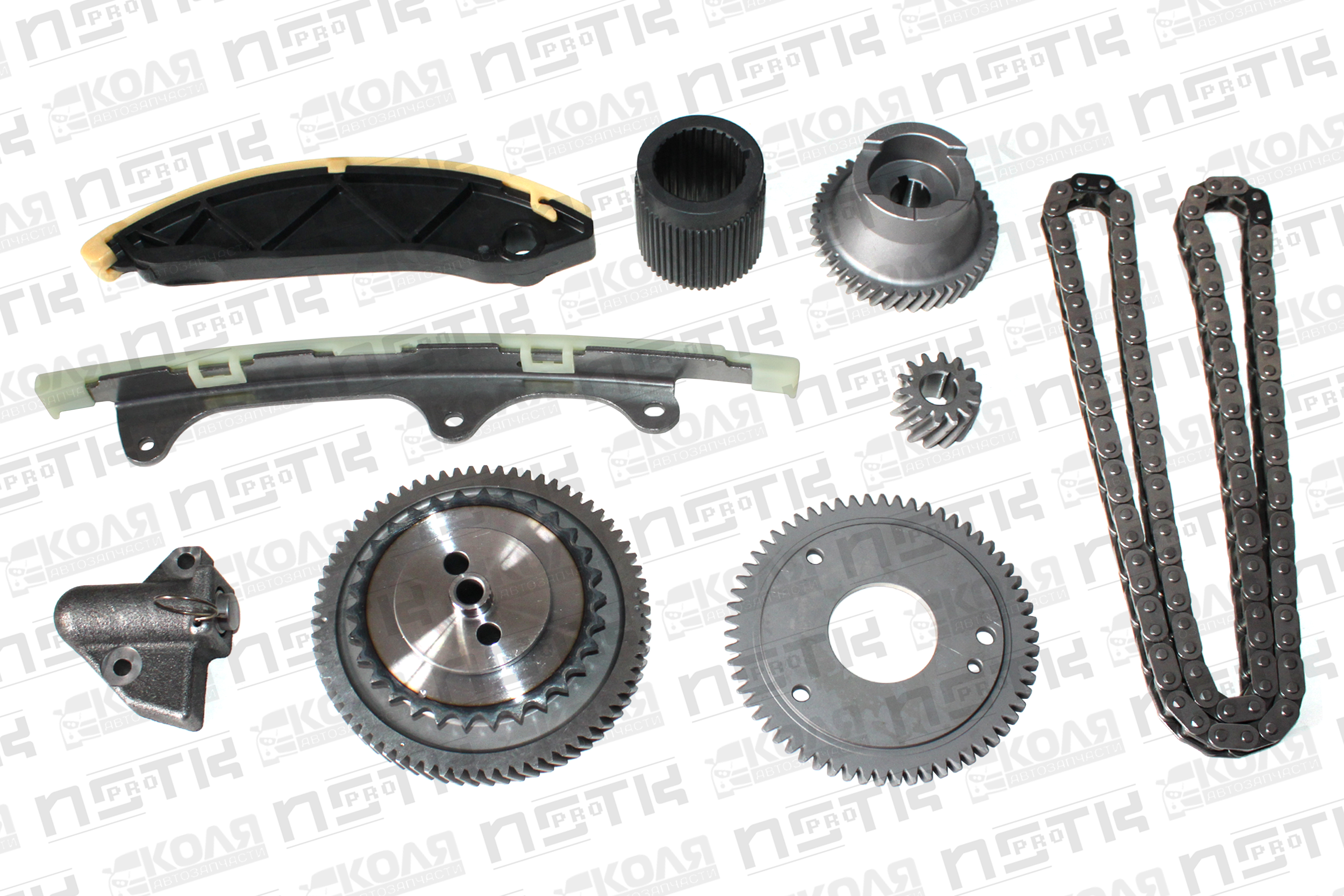 Ремкомплект цепи ГРМ 108S Mitsubishi 4N15 0710-KIT (JT)