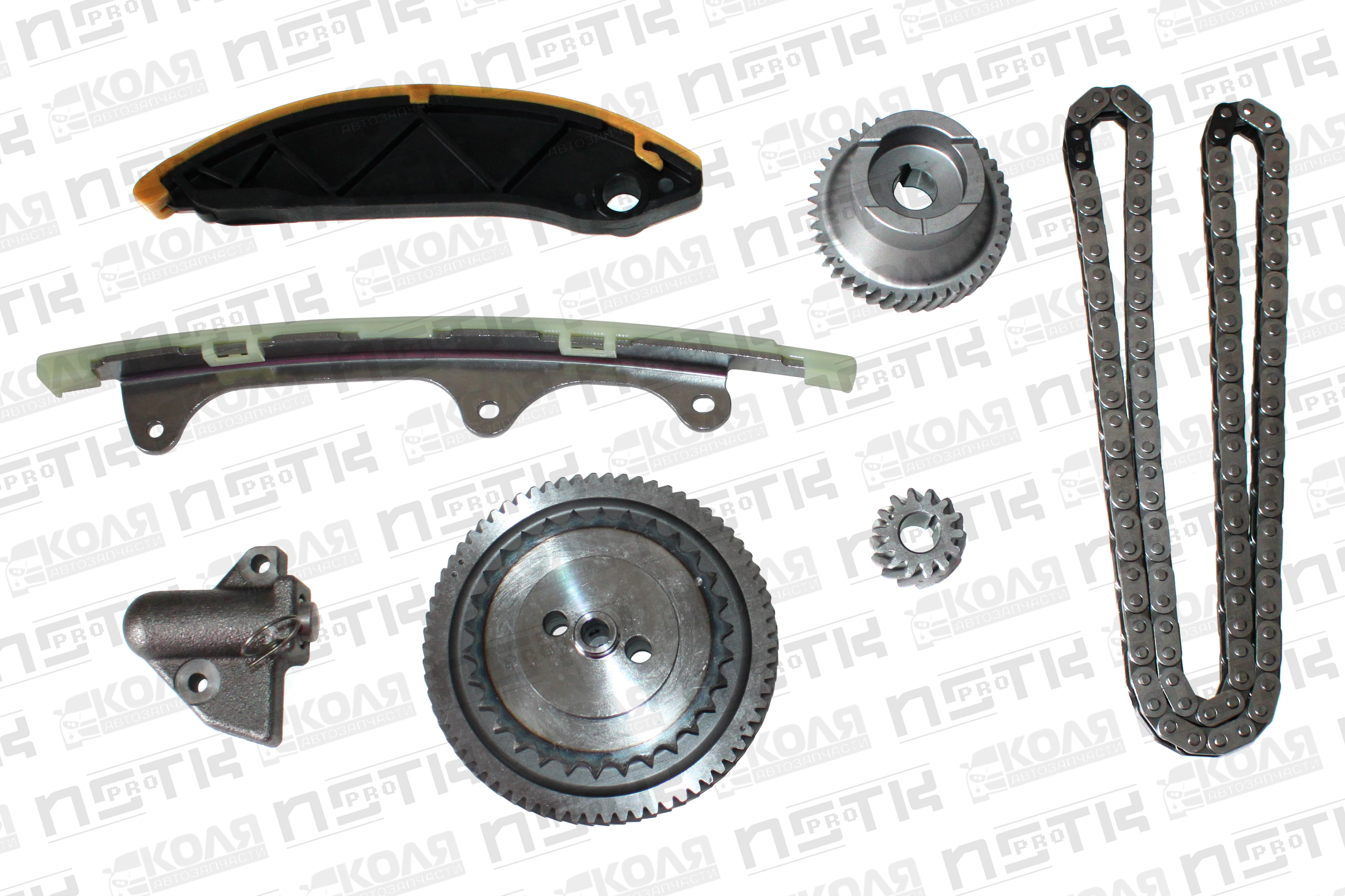 Ремкомплект цепи ГРМ 108S Mitsubishi 4N15 0712-KIT (JT)