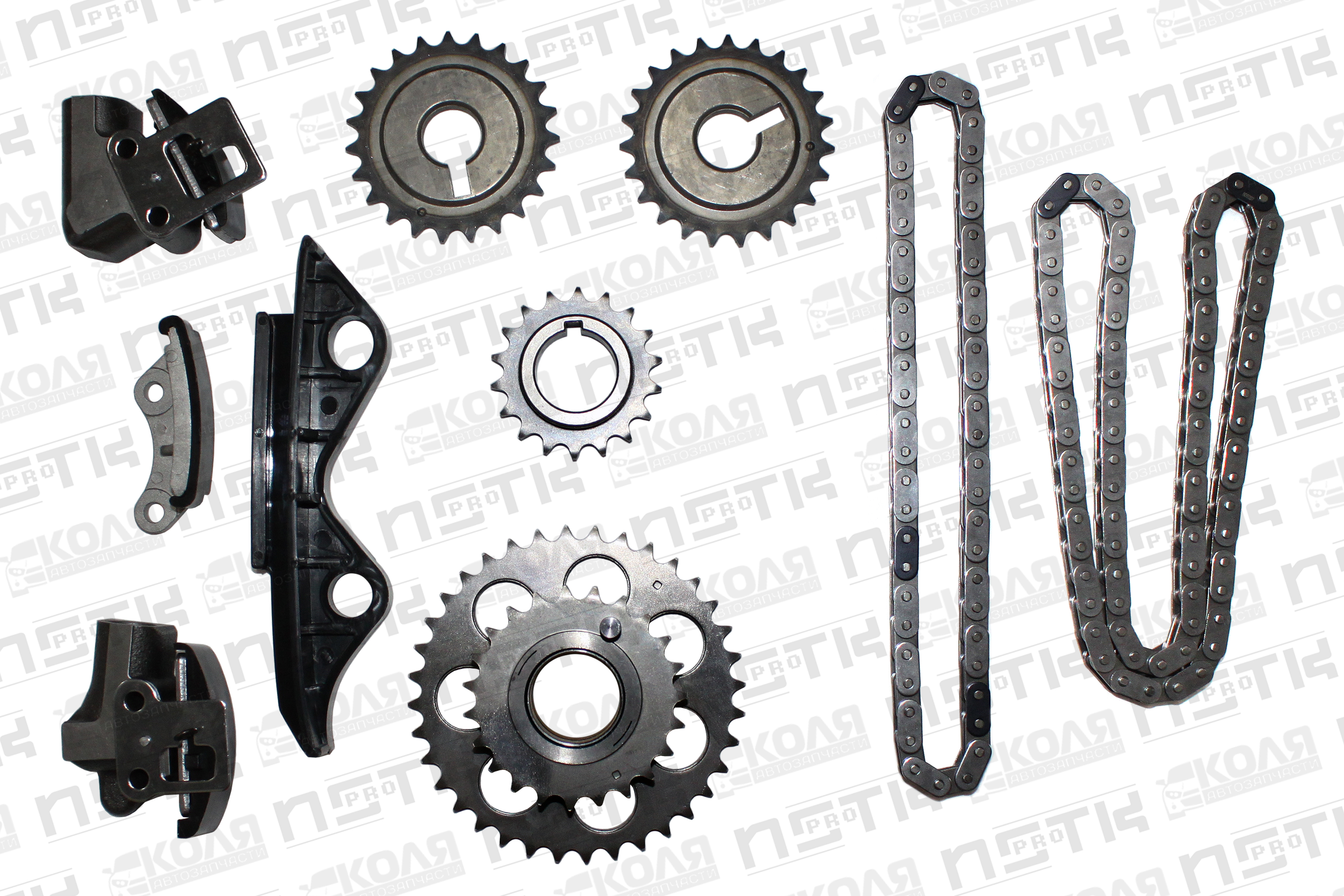 Ремкомплект цепи ГРМ 76S/52S Nissan CG10DE CG13DE 0554-KIT (JT)