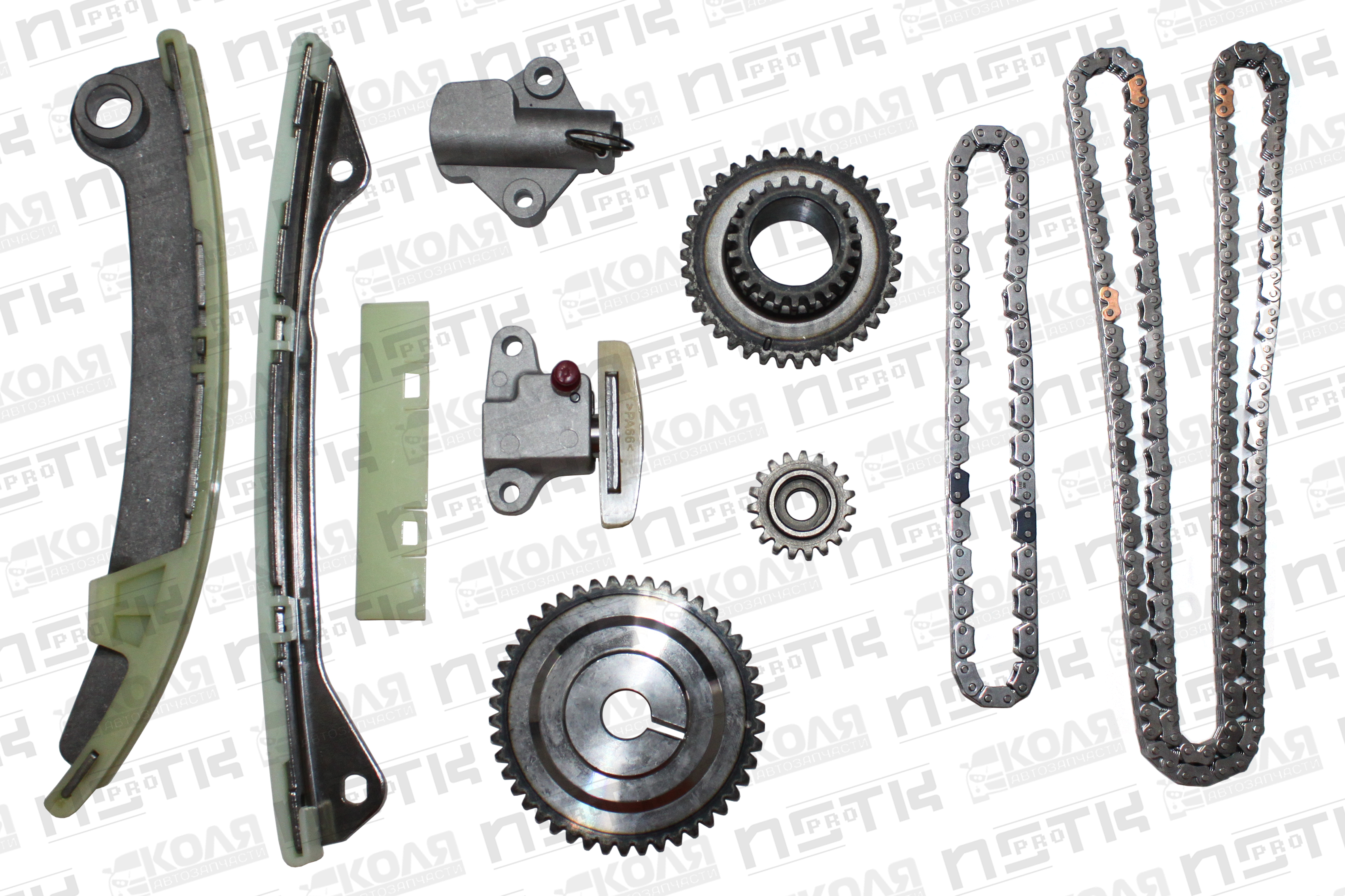 Ремкомплект цепи ГРМ 162S/64S Nissan MR18DE MR20DE 0521-KIT (JT)