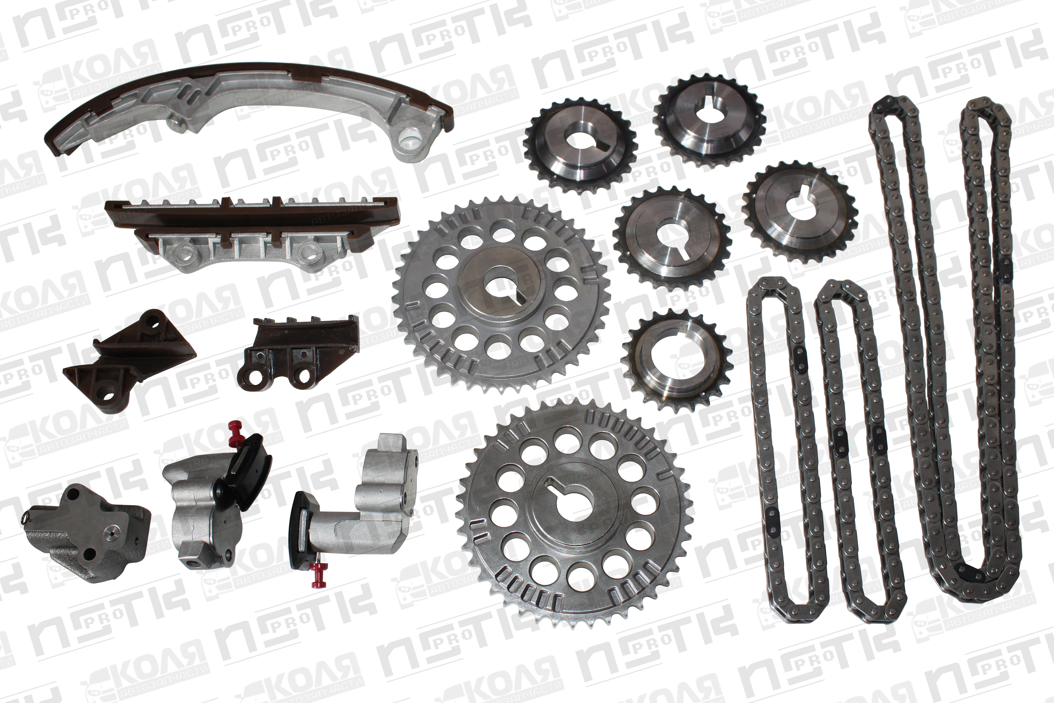 Ремкомплект цепи ГРМ 138S/44S Nissan VQ20DE VQ30DE 0508-KIT (JT)