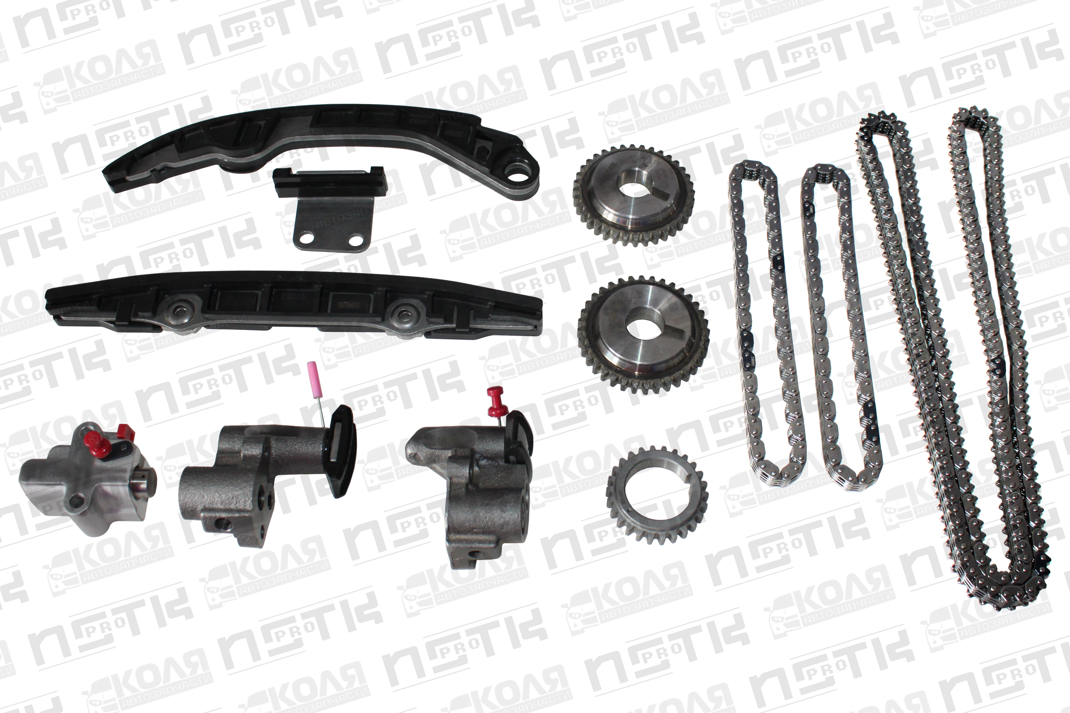 Ремкомплект цепи ГРМ Nissan VQ25DE 0517-KIT (JT)