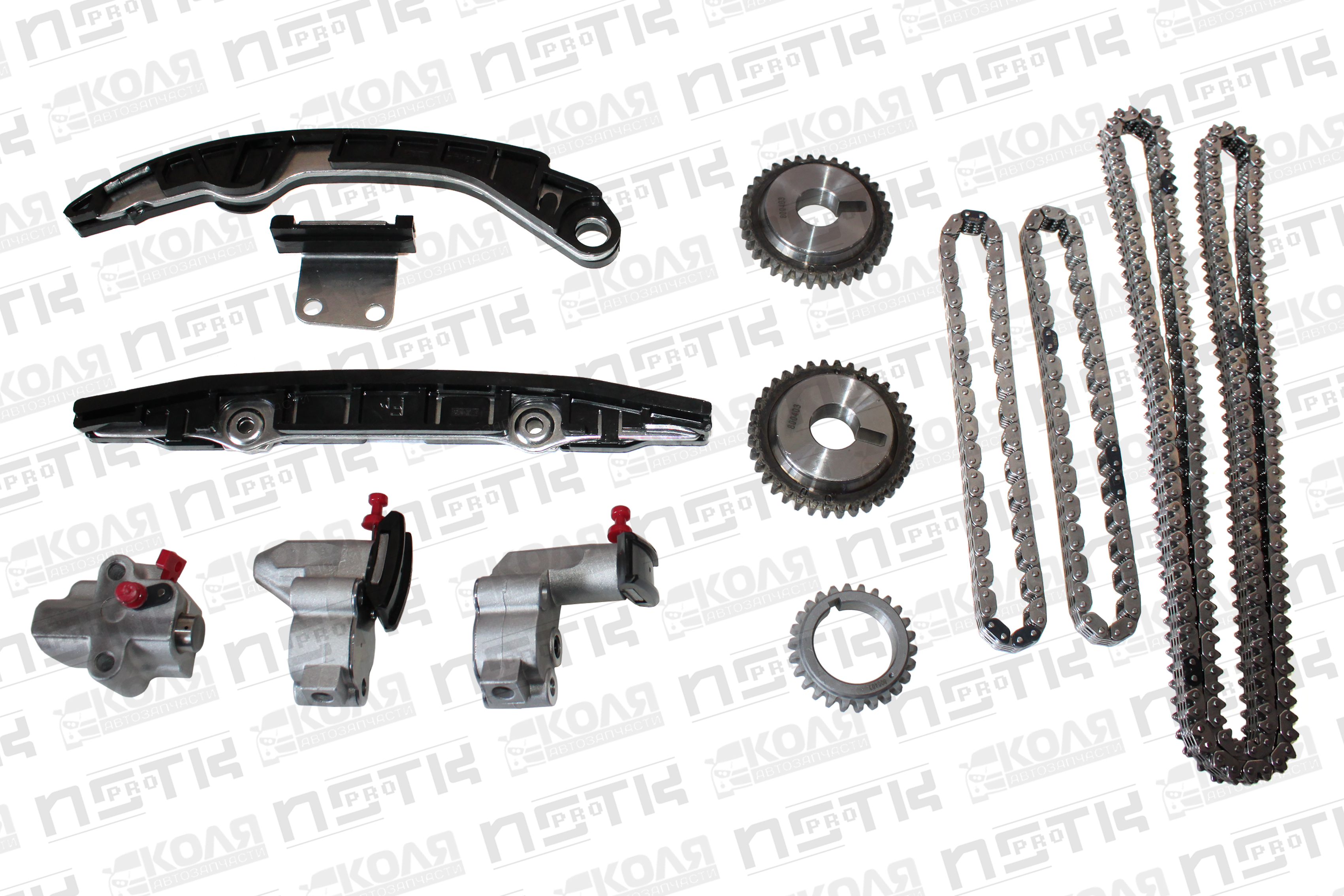 Ремкомплект цепи ГРМ 196S/66S Infiniti VQ25HR 0537-KIT (JT)